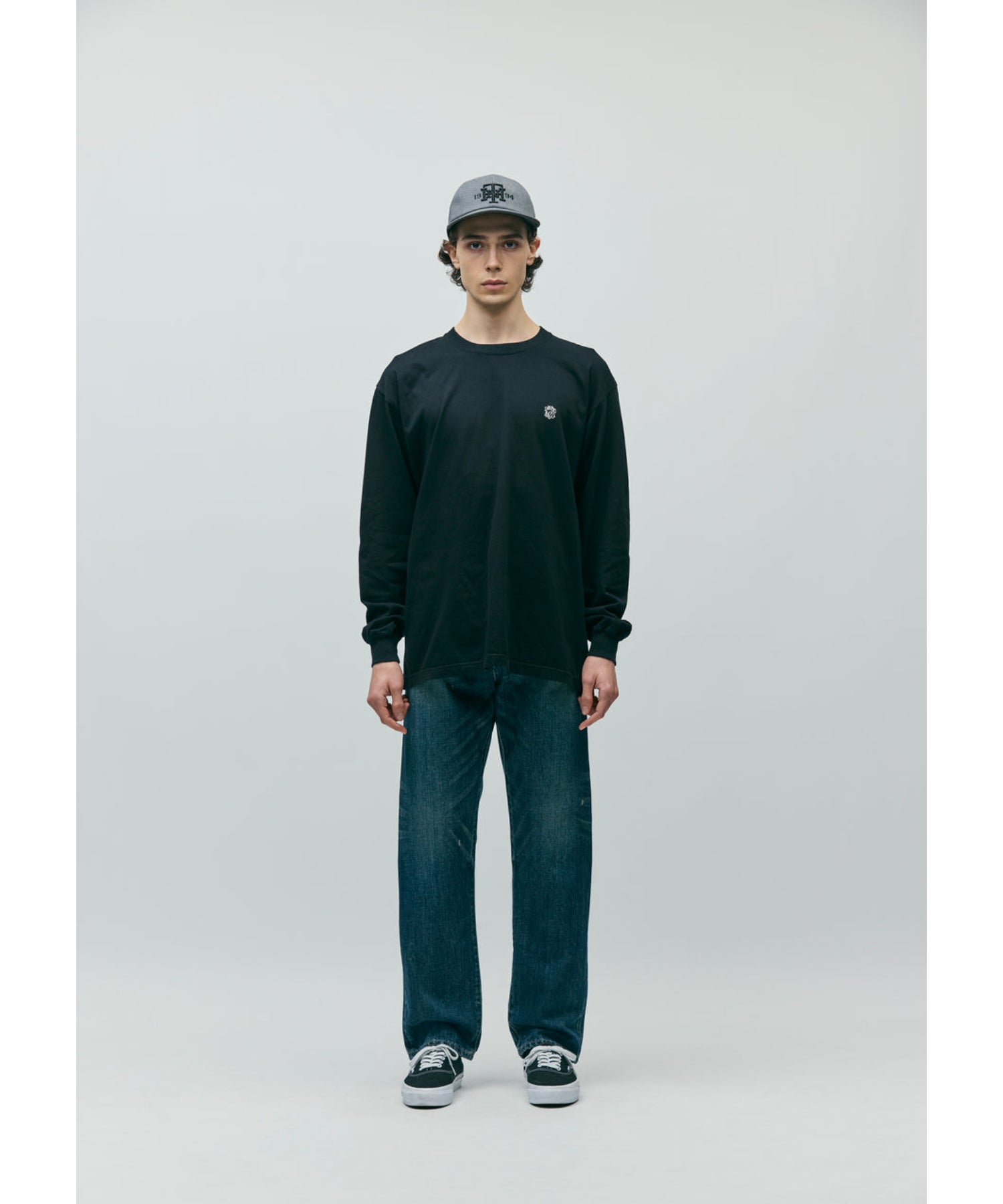 WASHED DENIM DP MID PANTS