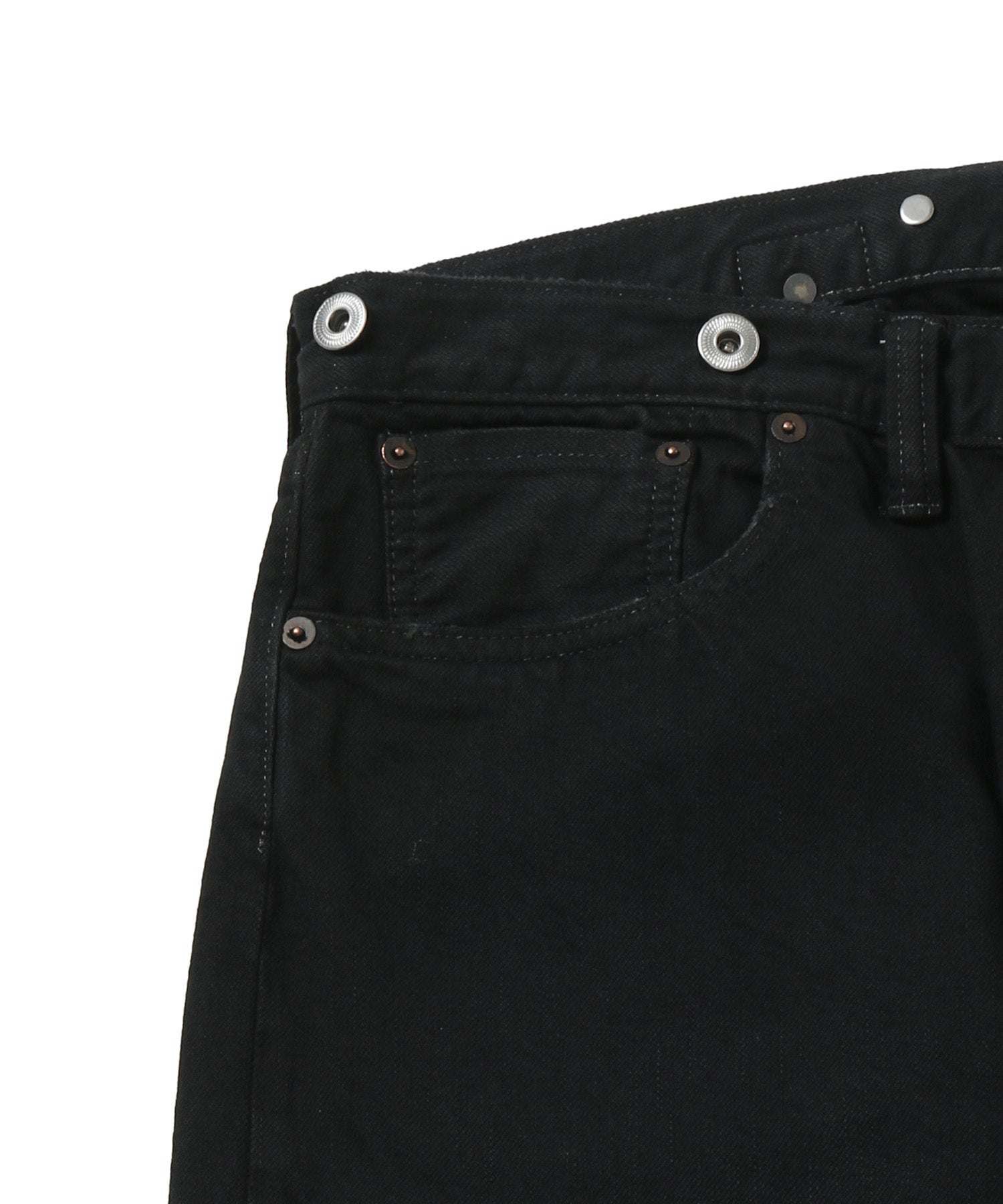 No.22 Washed Wide Denim Pants