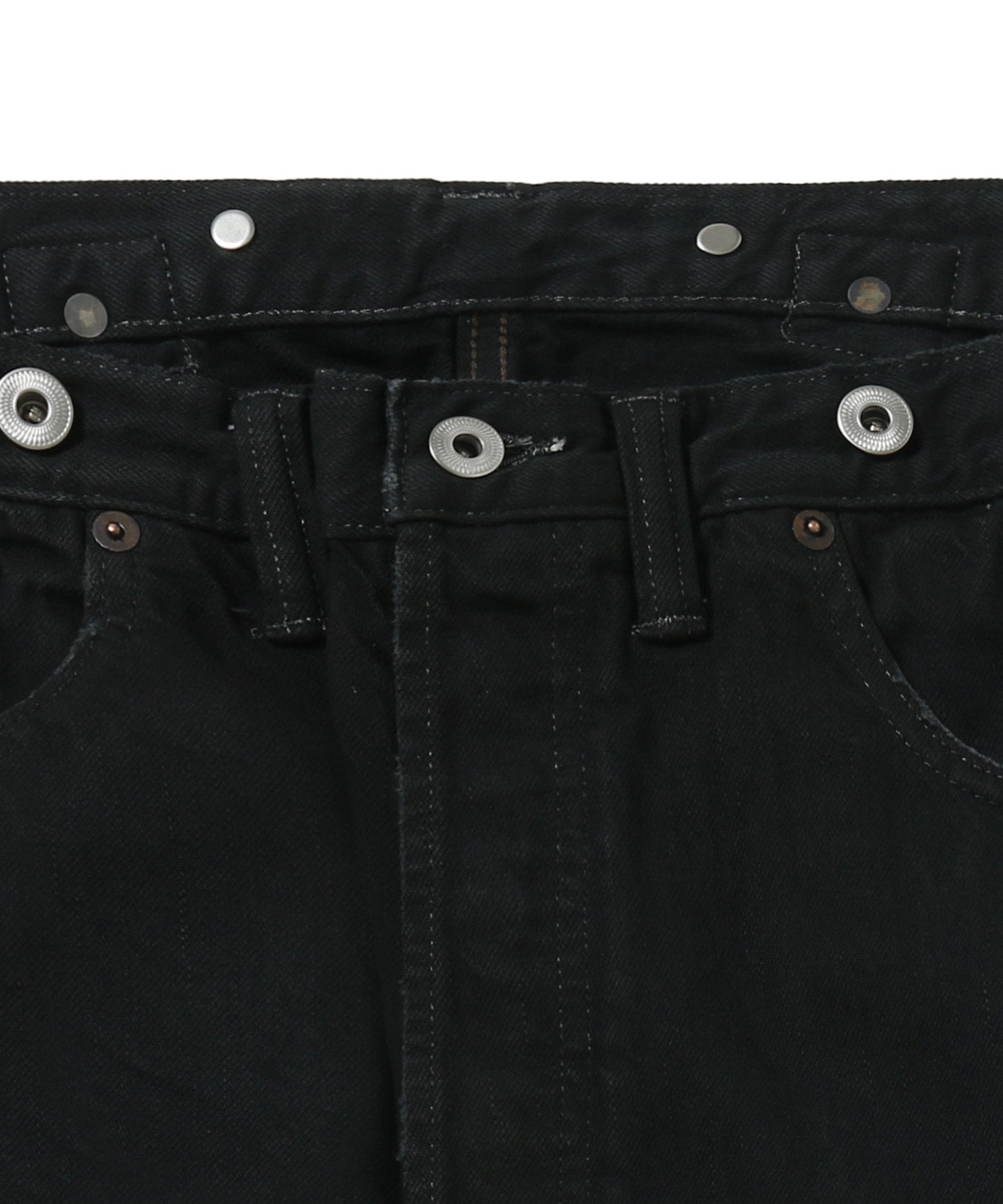 No.22 Washed Wide Denim Pants