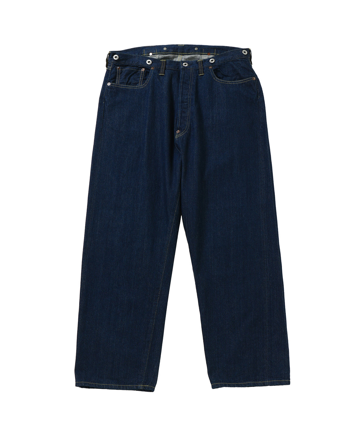 No.22 Washed Wide Denim Pants