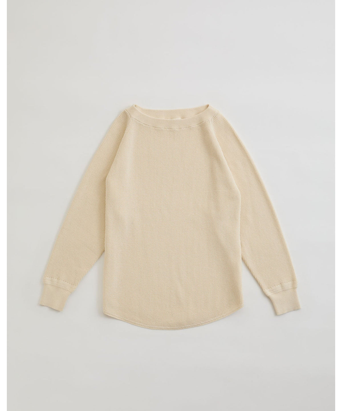 WAFFLE KNIT PULLOVER