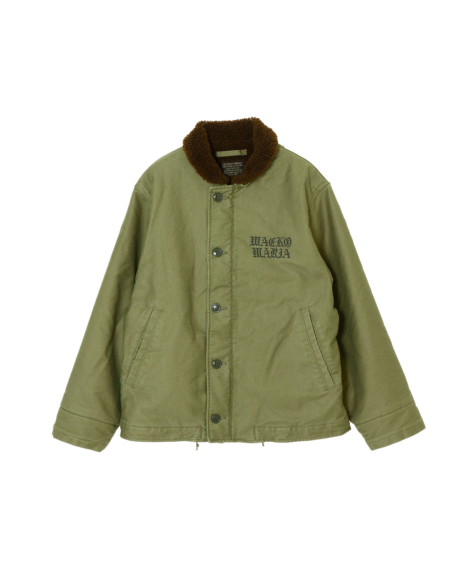WACKOMARIA　N-1 N-1 DECK JACKET -A- ( TYPE-1 ) - WACKO MARIA (ワコマリア