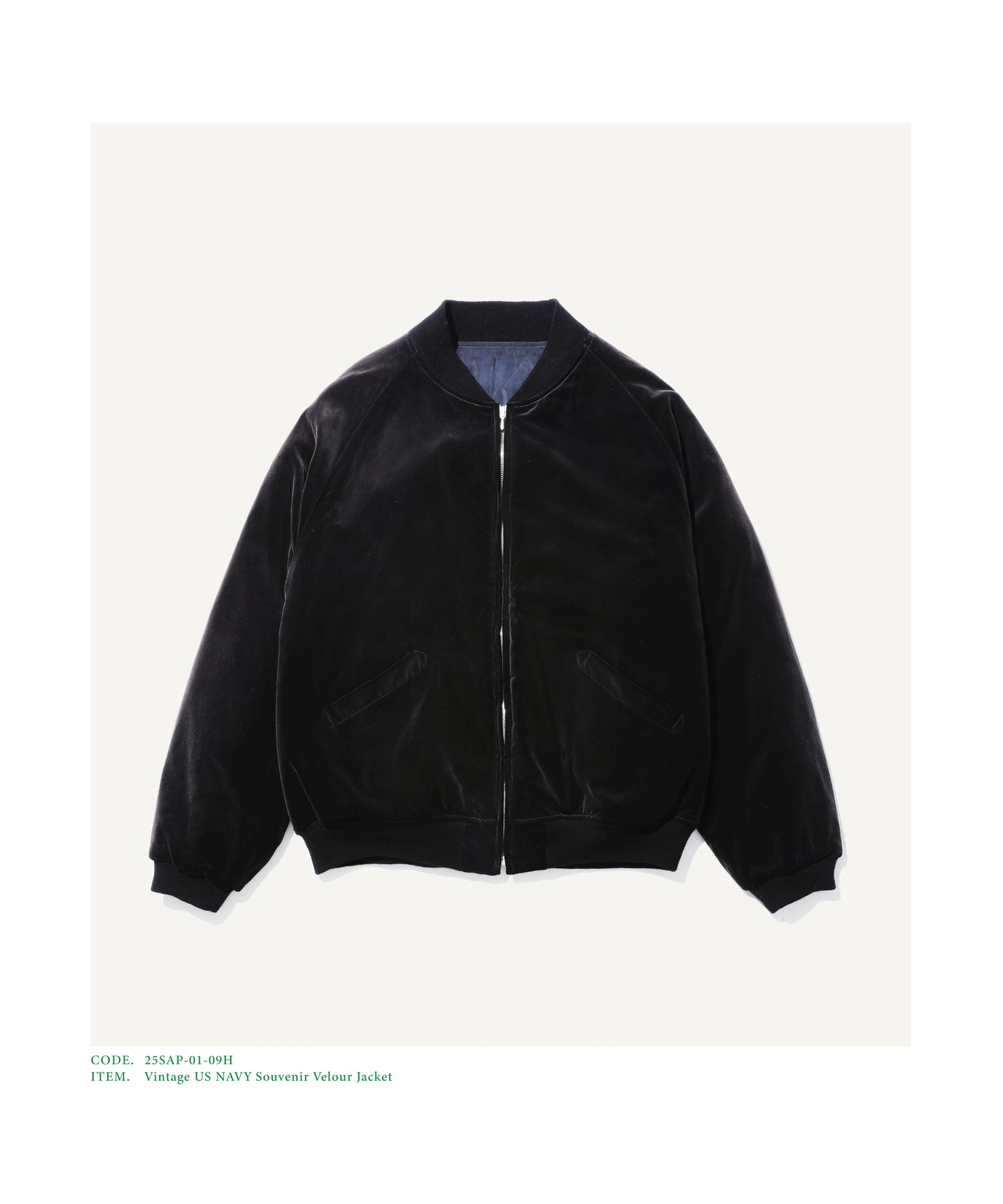 Vintage US NAVY Souvenir Velour Jacket