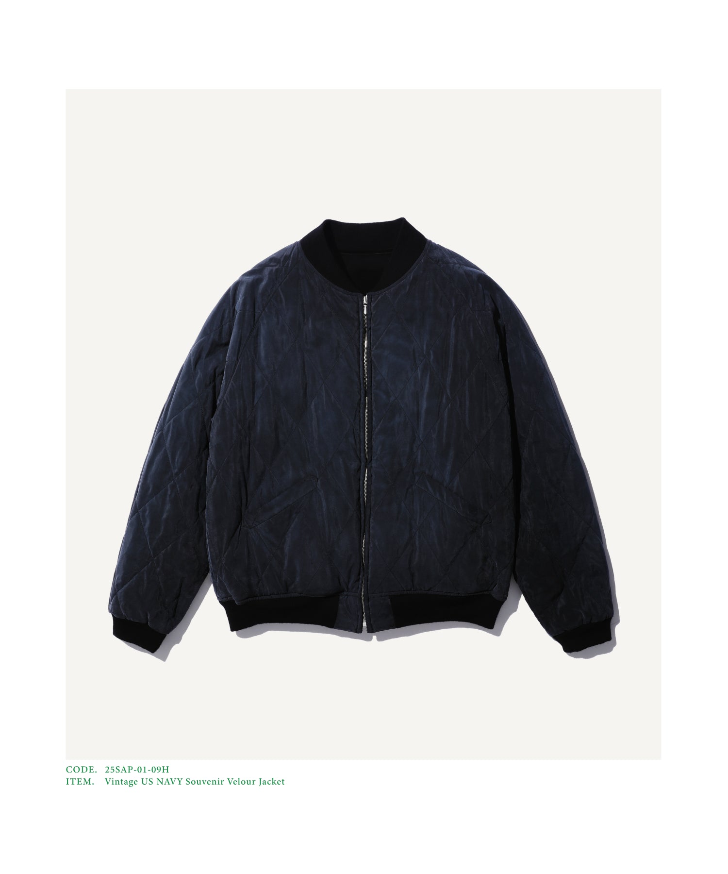 Vintage US NAVY Souvenir Velour Jacket
