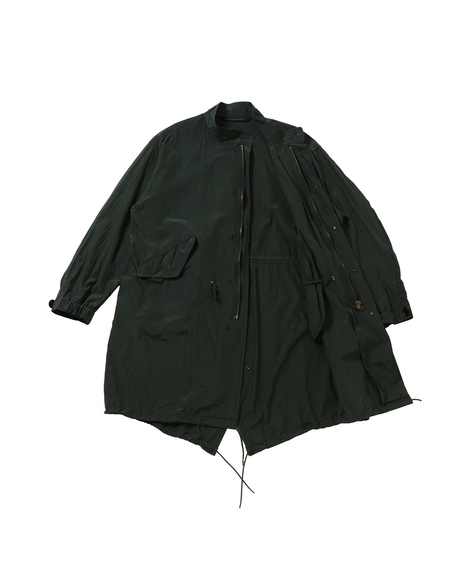 Silk Taffeta M-65 Fishtail Parka