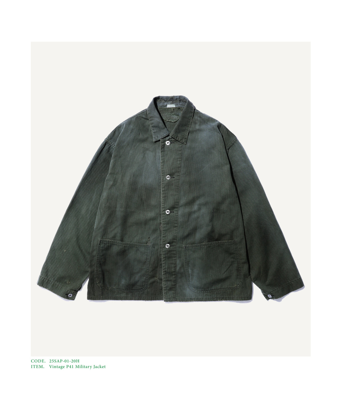 Vintage P41 Military Jacket