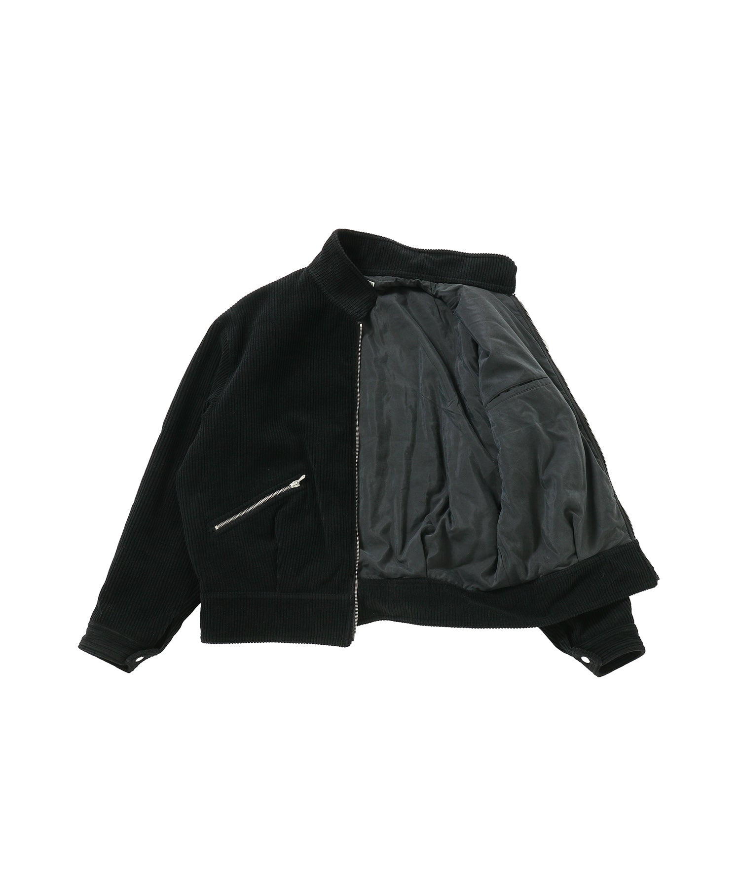 Wool Corduroy Bomber Jacket