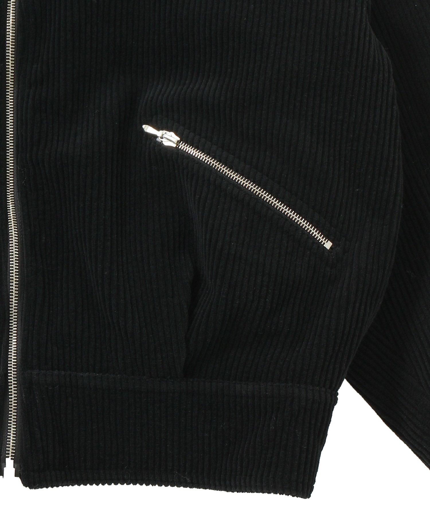 Wool Corduroy Bomber Jacket