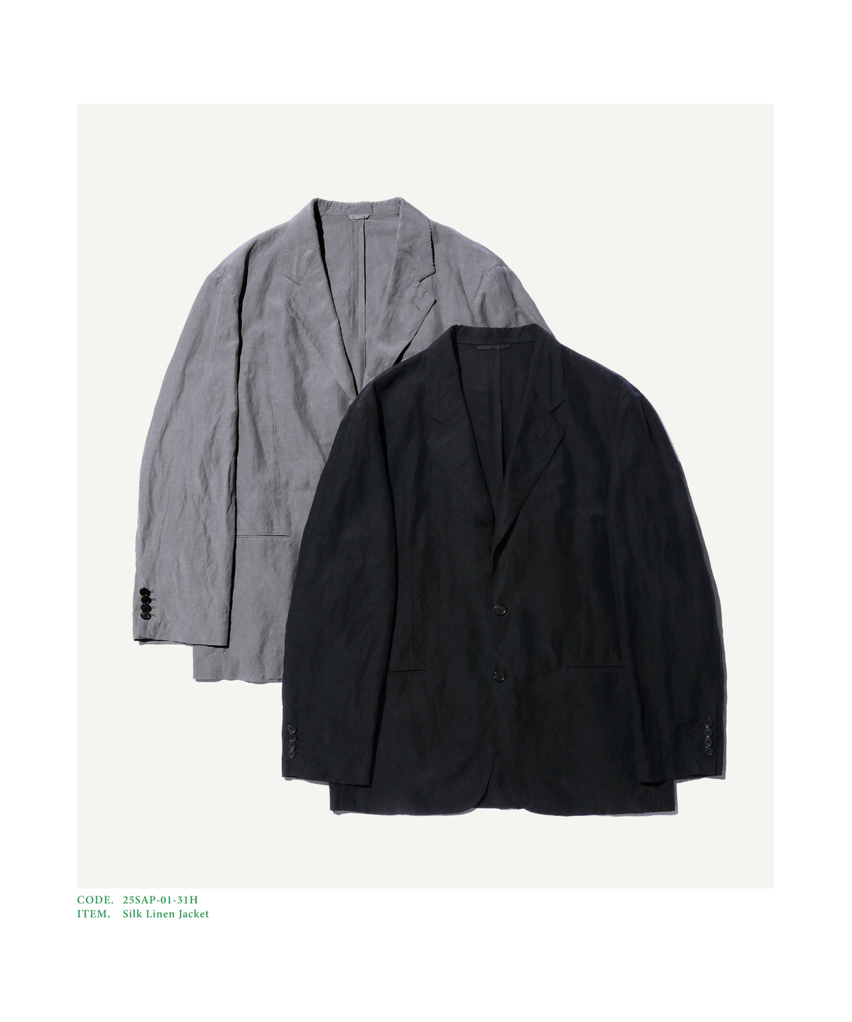 Silk Linen Jacket