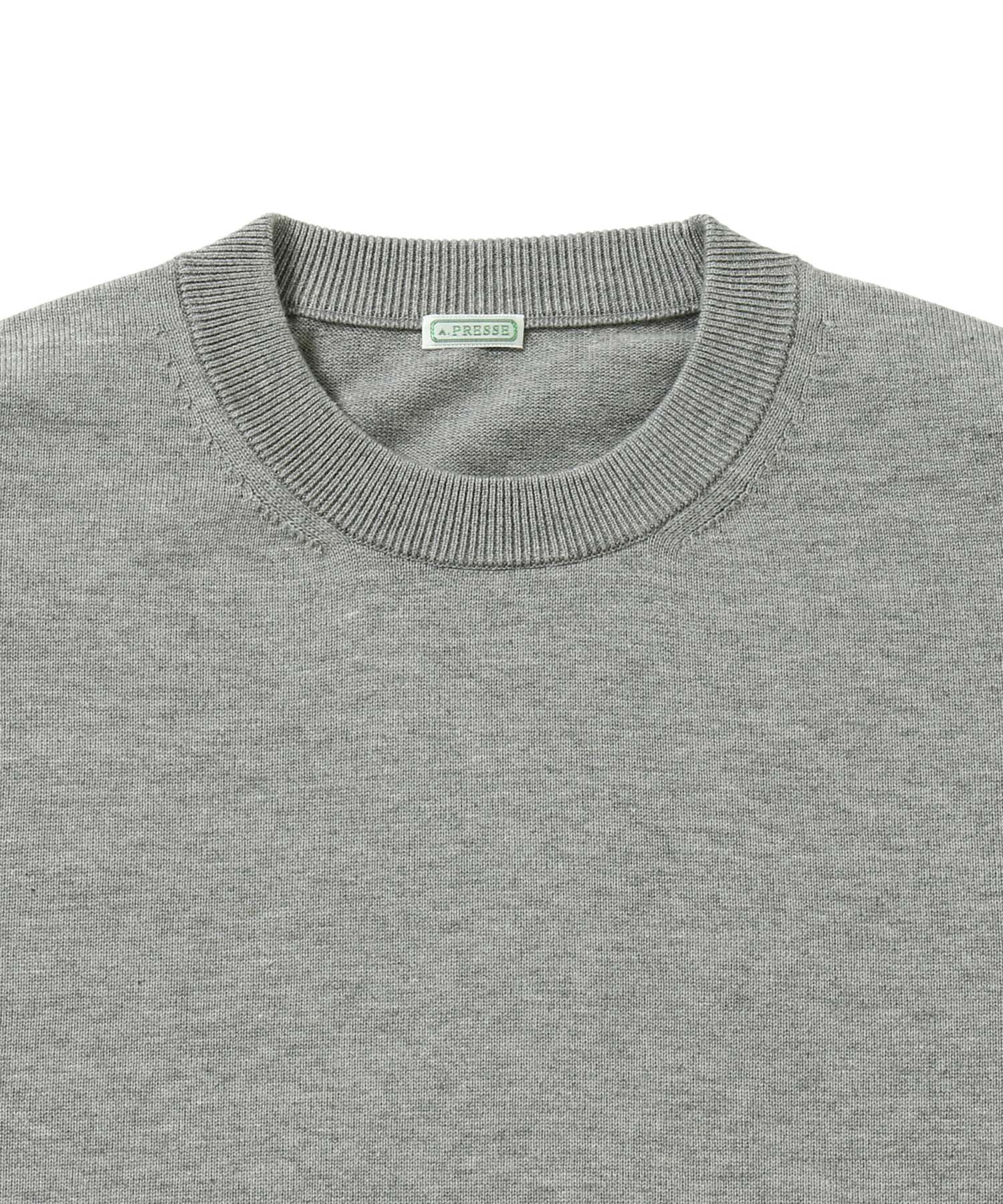 Cotton Knit L/S T-Shirt