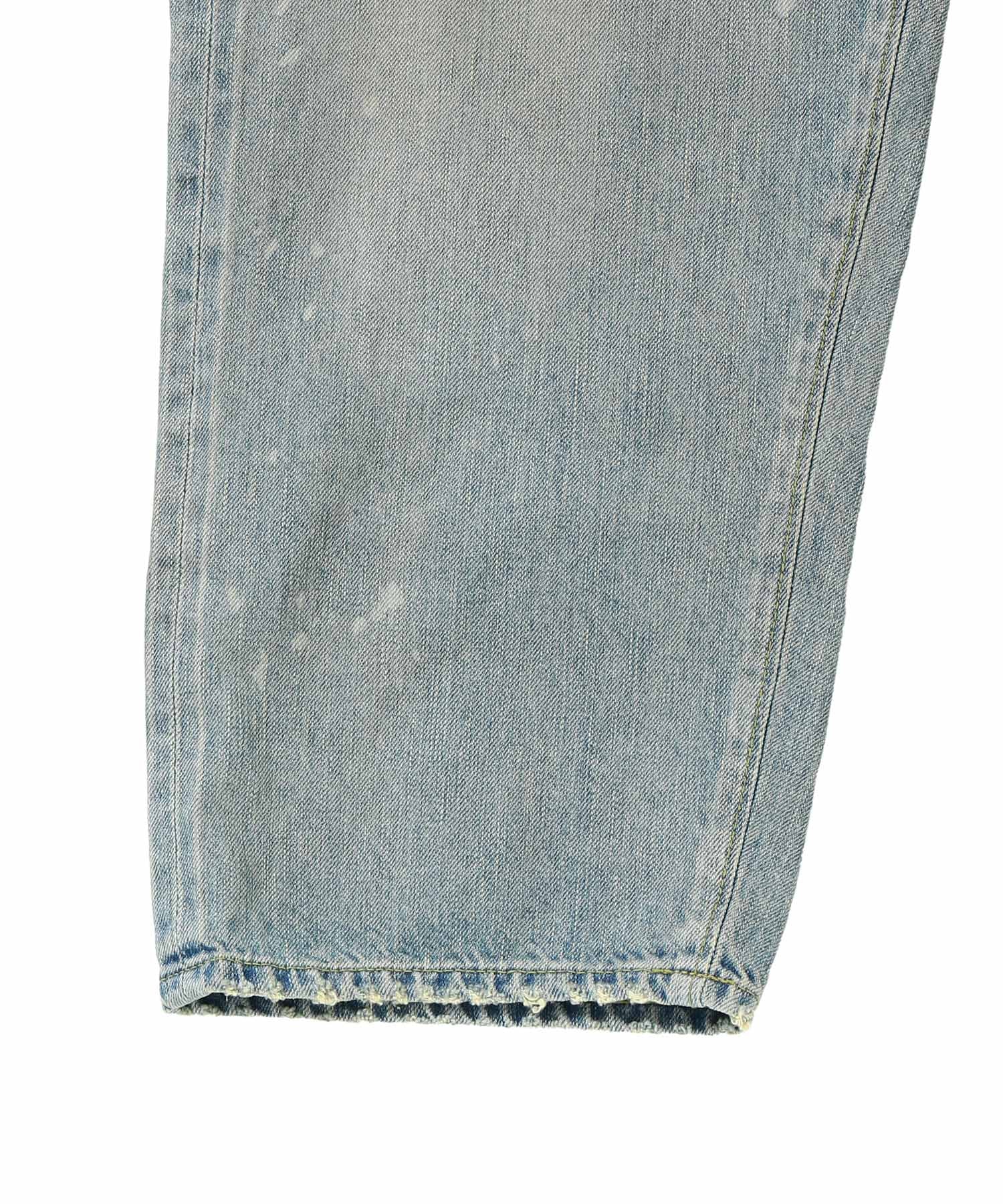 No.37 Washed Wide Denim Pants