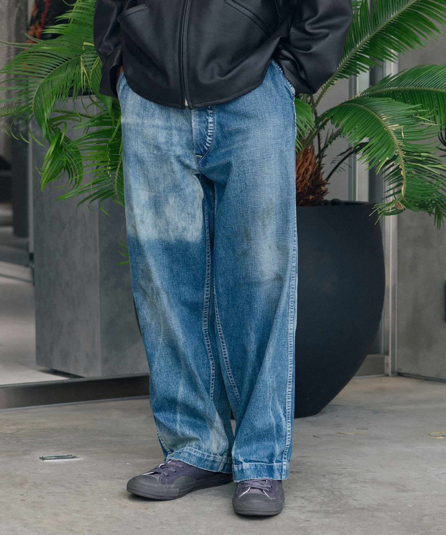 US ARMY DUNGAREE DENIM TROUSERS