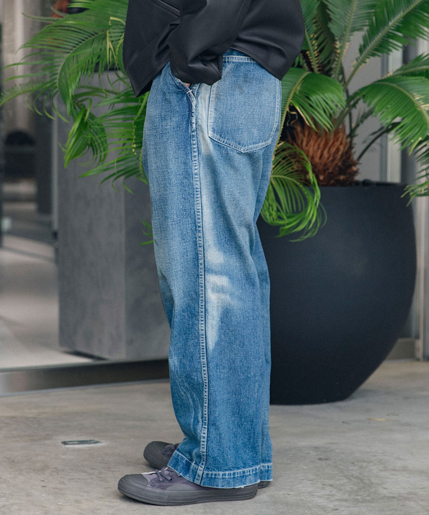 US ARMY DUNGAREE DENIM TROUSERS