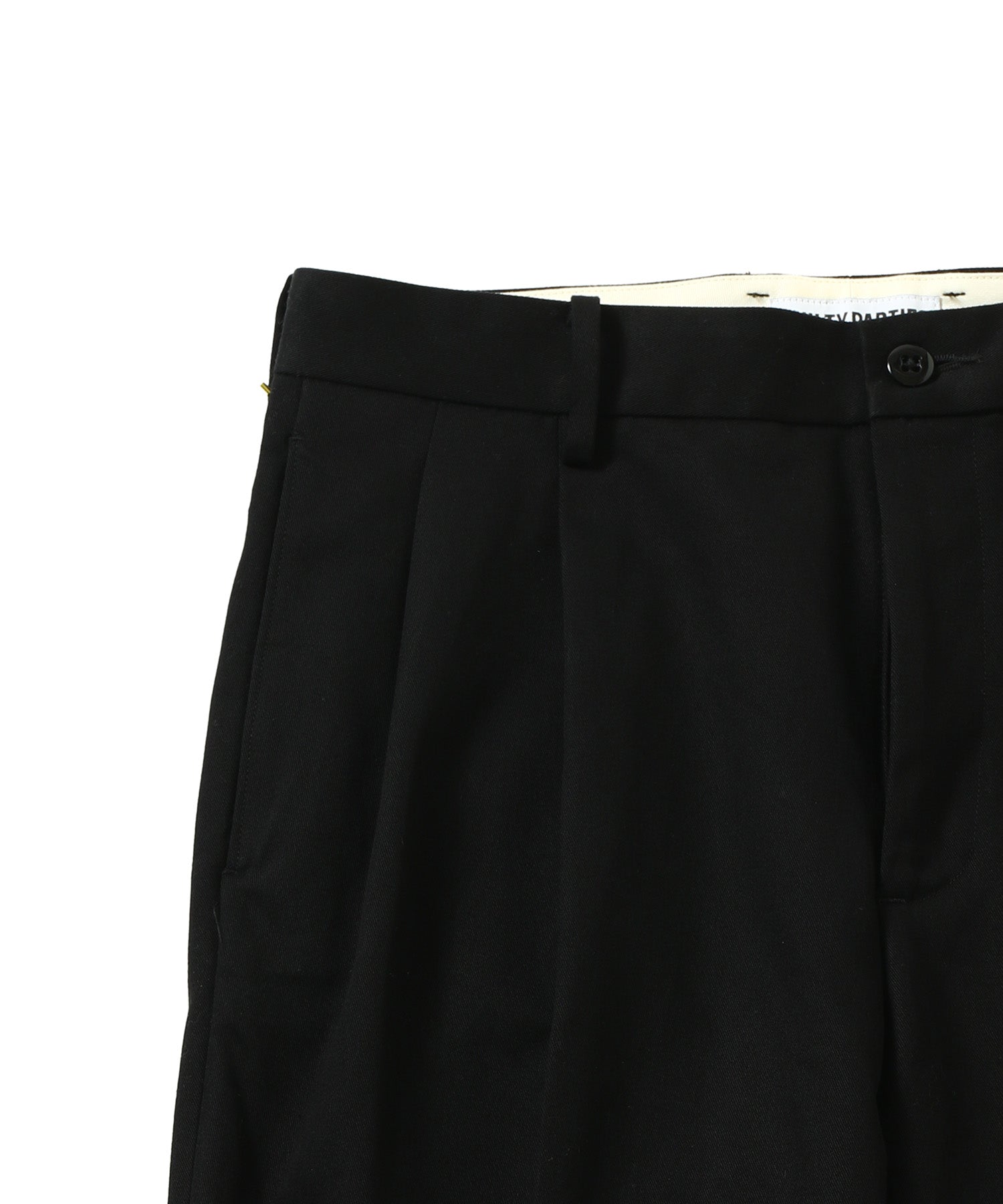 DOUBLE PLEATED CHINO TROUSERS