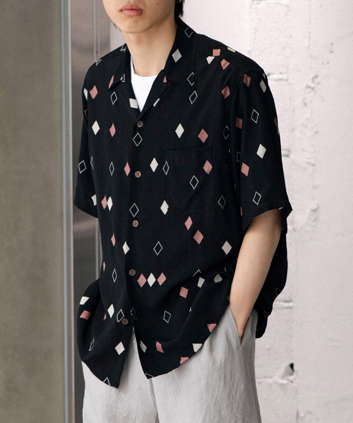 DIAMOND HAWAIIAN SHIRT