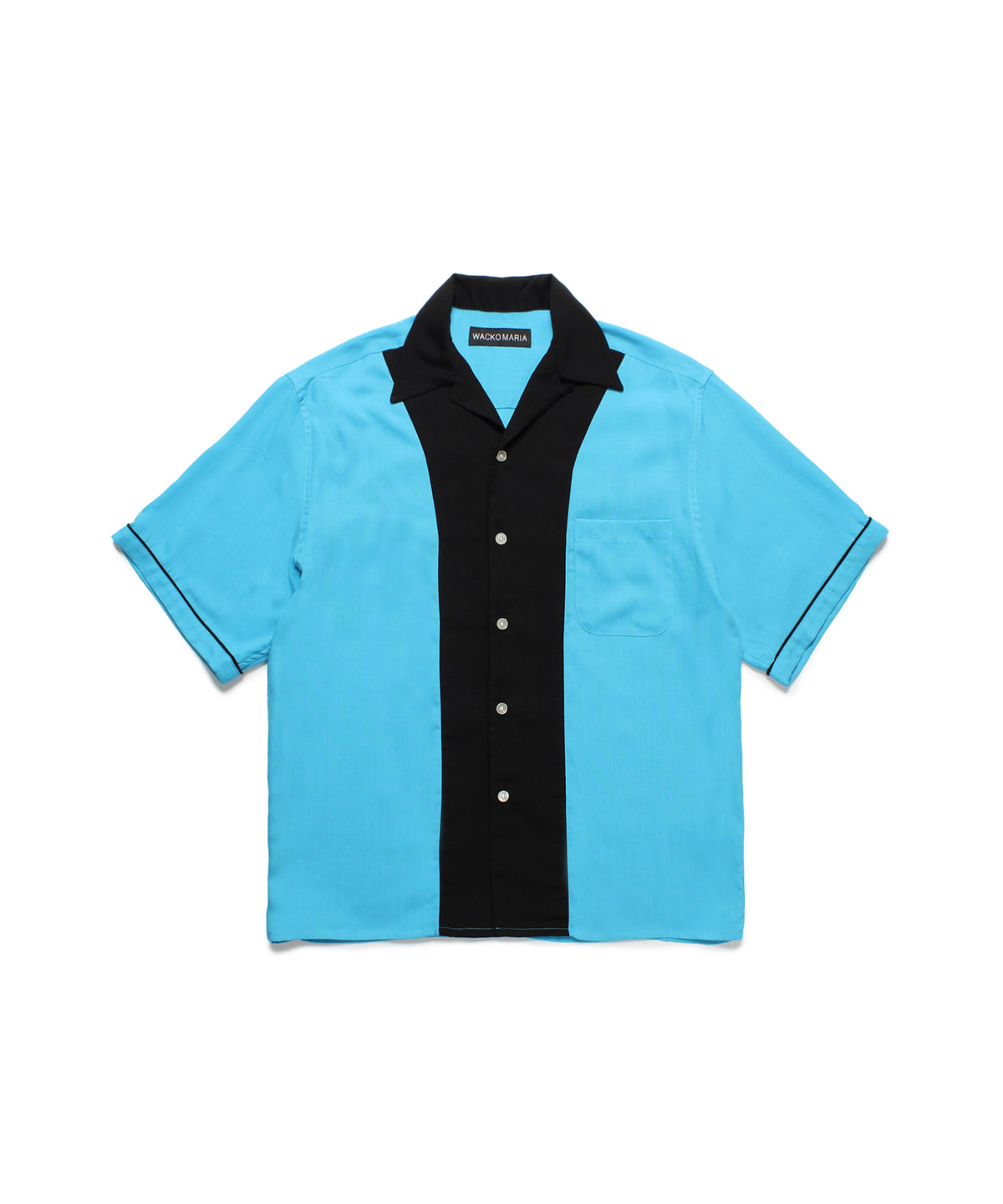 SWITCHING 50'S OPEN COLLAR SHIRT