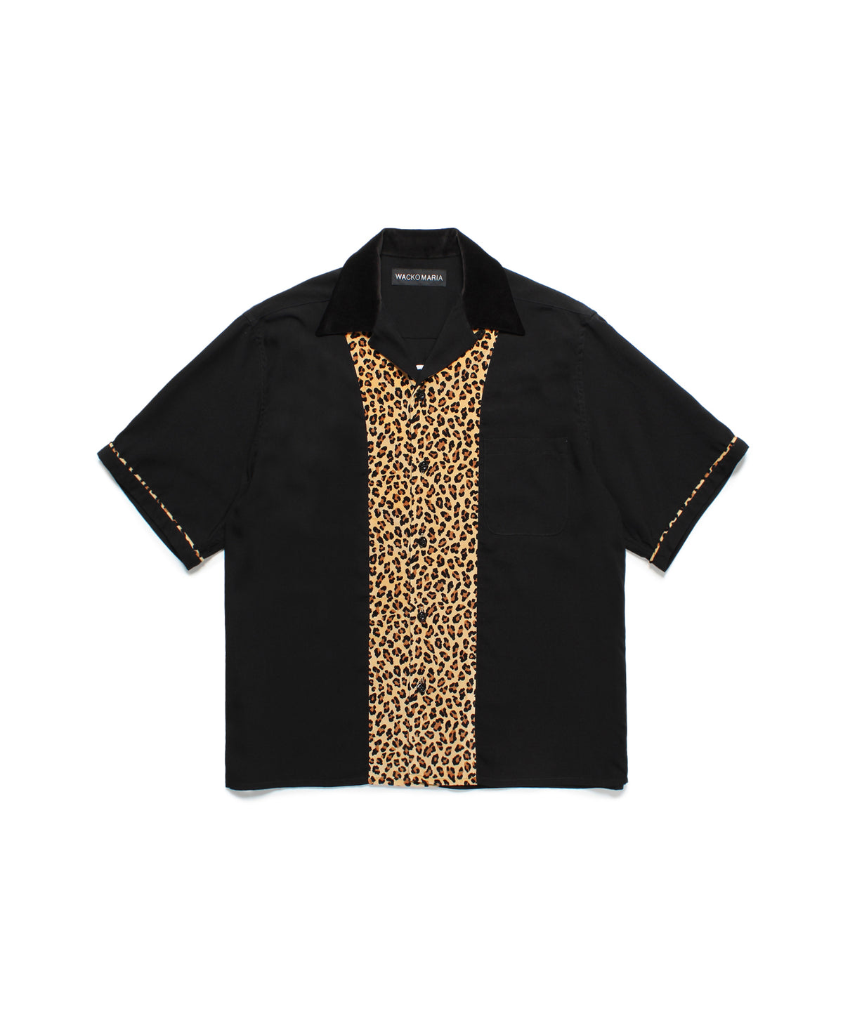 SWITCHING 50'S OPEN COLLAR SHIRT