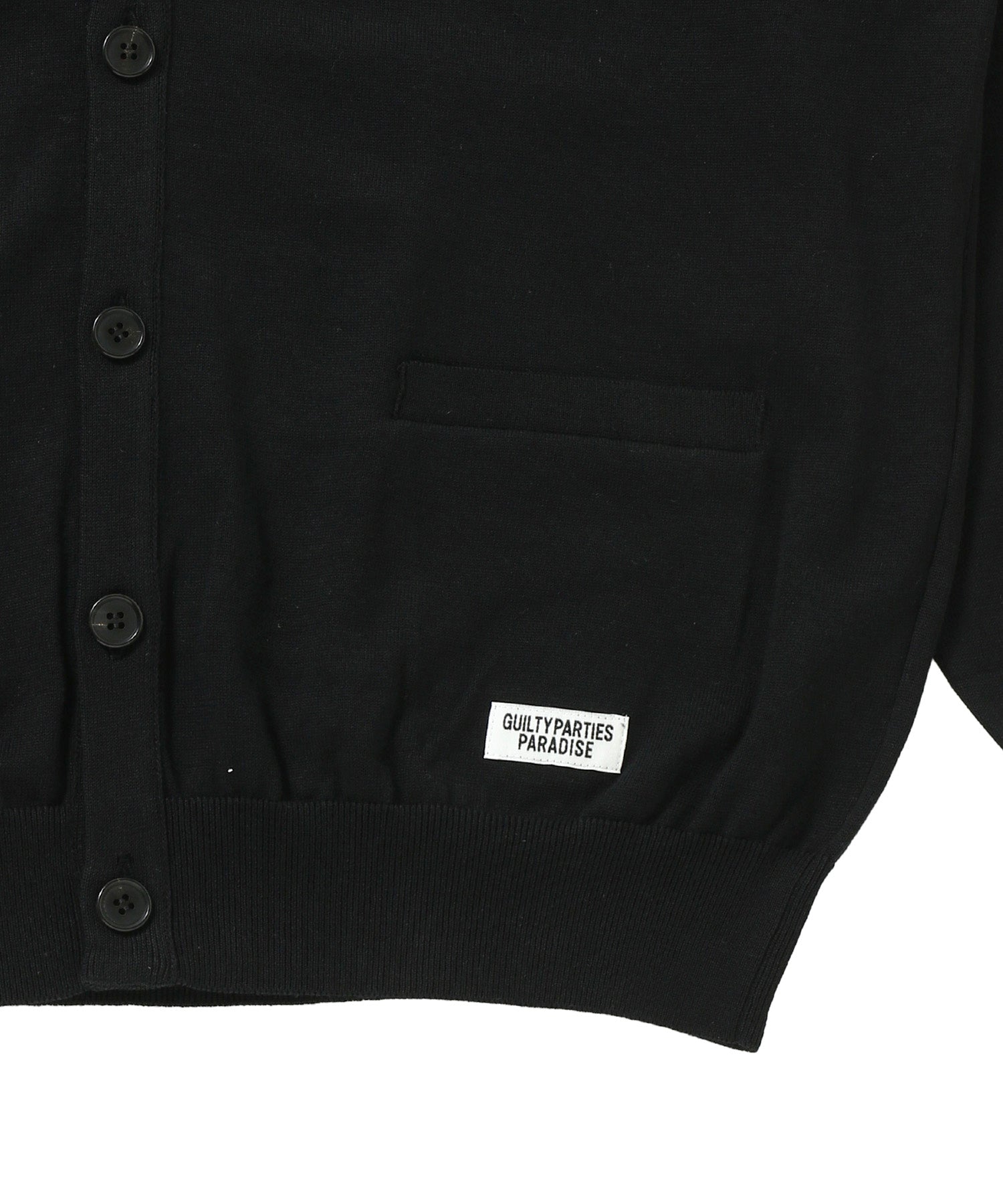 COTTON KNIT CARDIGAN