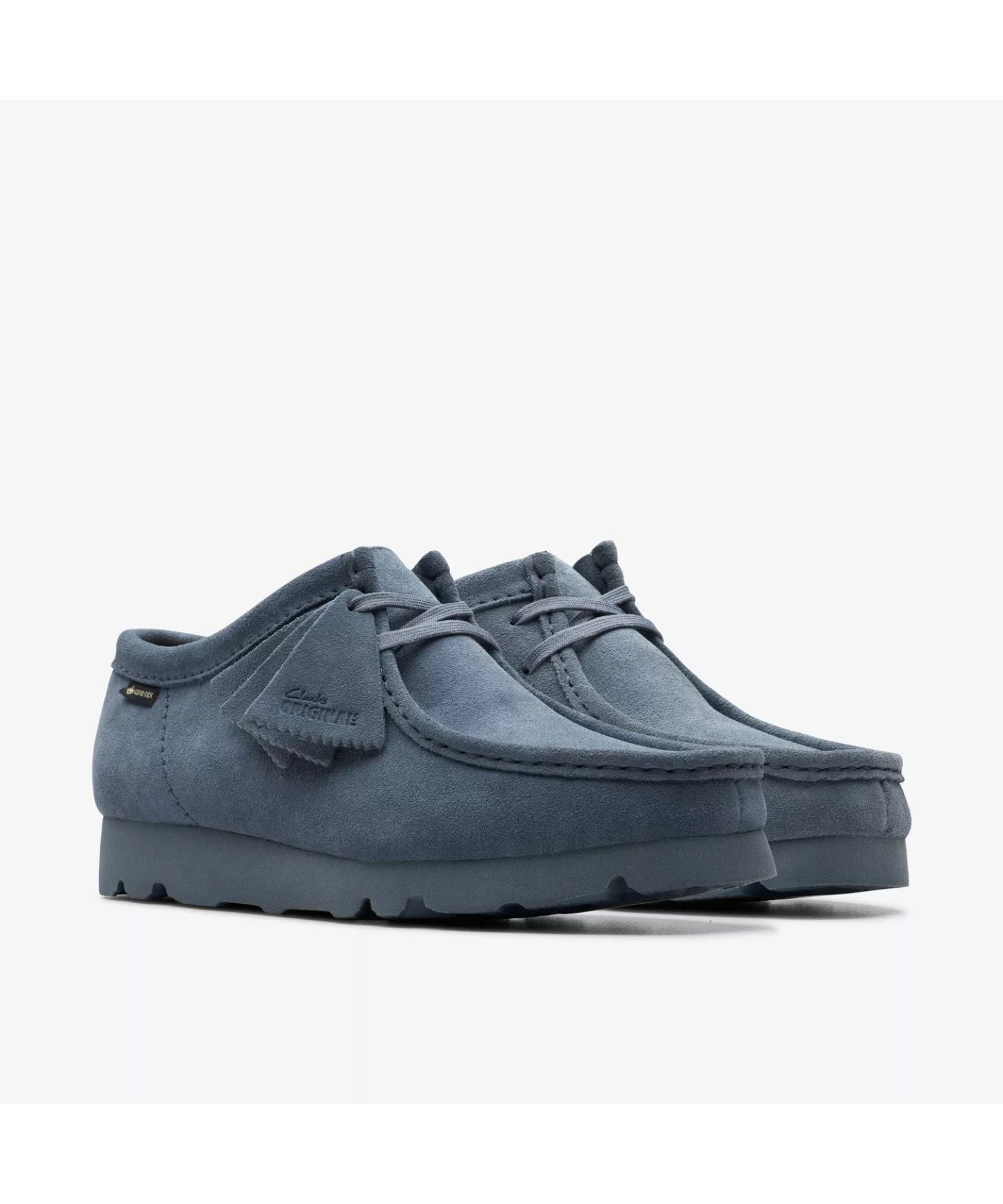Wallabee GTX Blue/Grey Suede