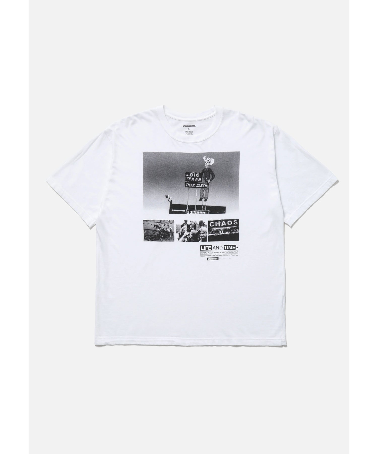 NH X OSAMU NAGAHAMA . TEE SS-4 - NEIGHBORHOOD (ネイバーフッド