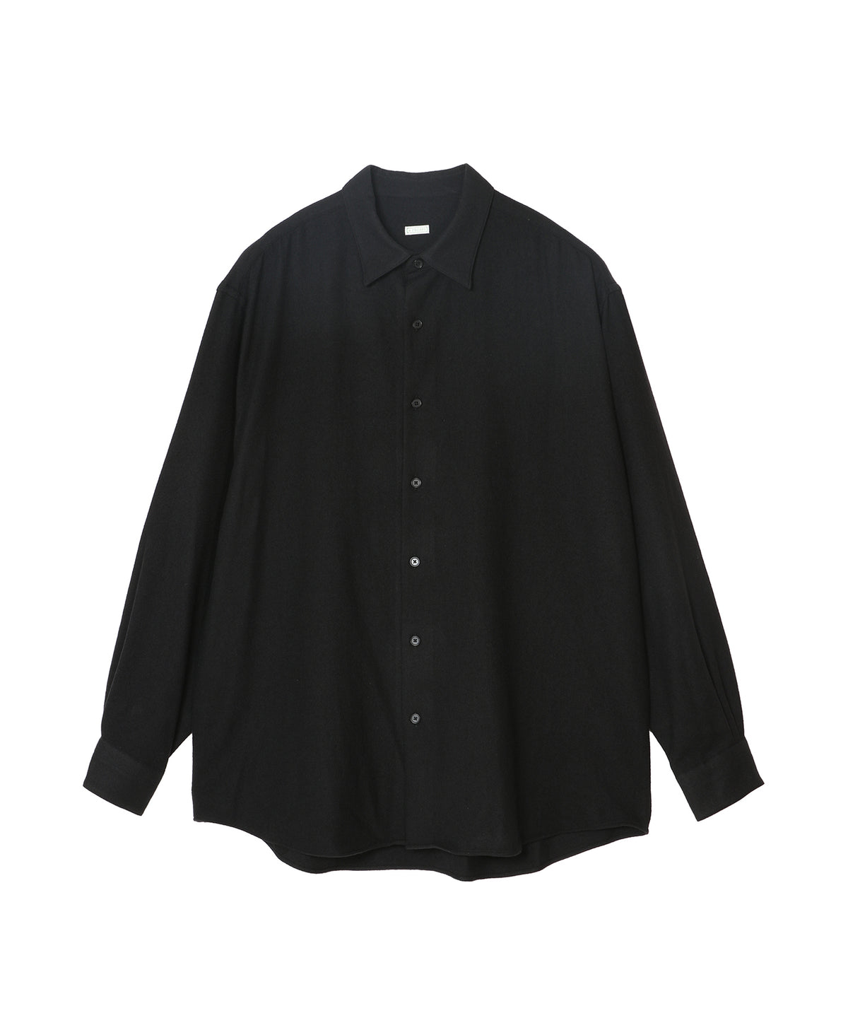 Wool Regular Collar Shirt