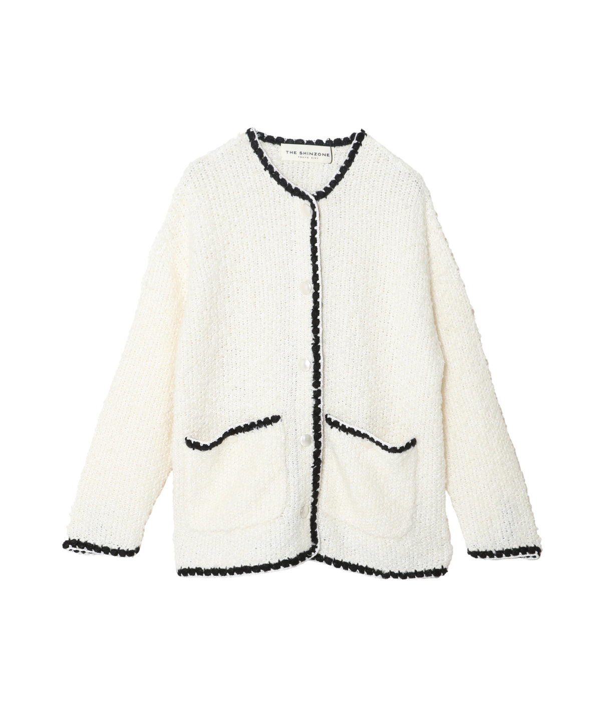 TWEED KNIT CARDIGAN