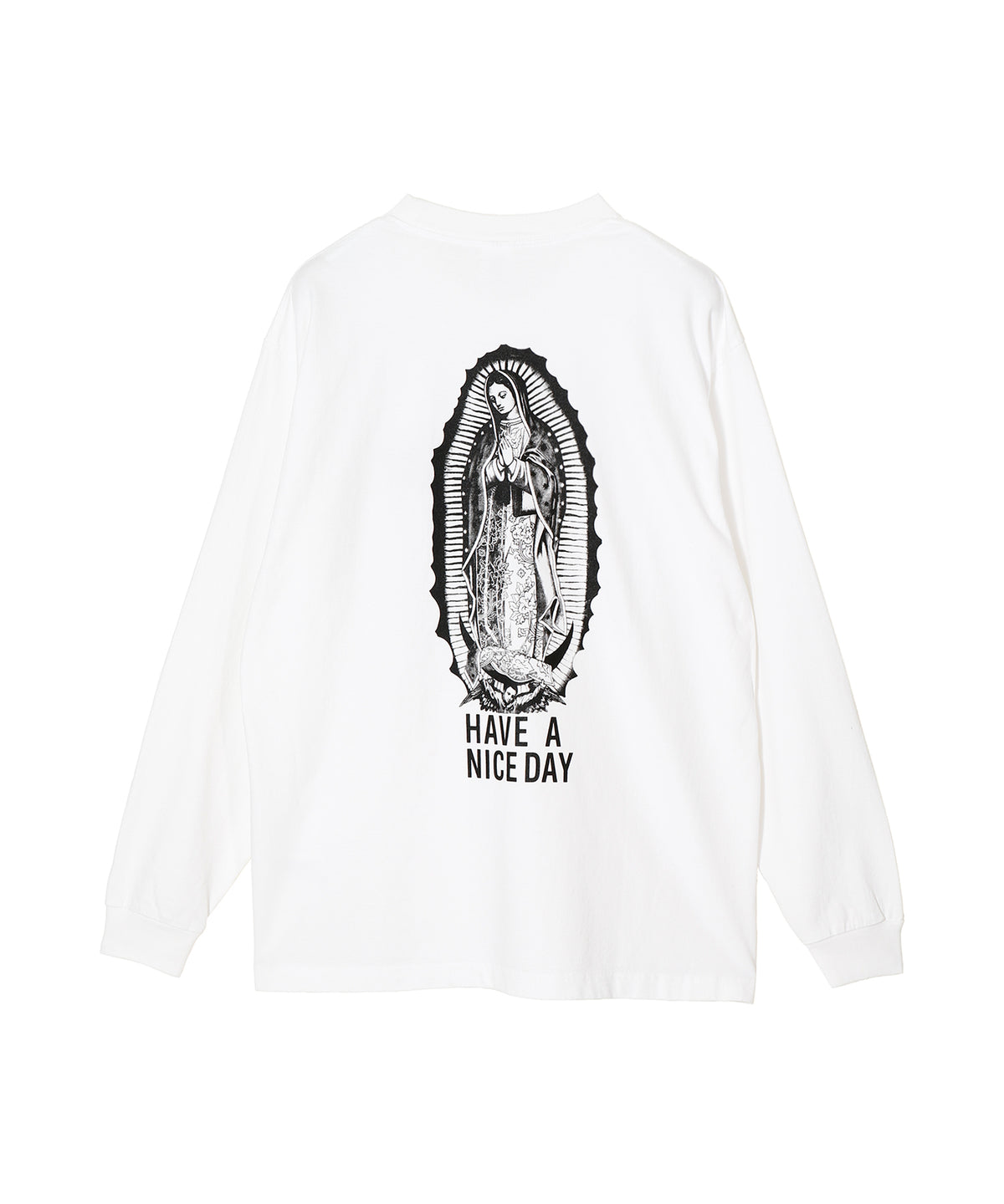 WASHED HEAVY WEIGHT LONG SLEEVE T-SHIRT
