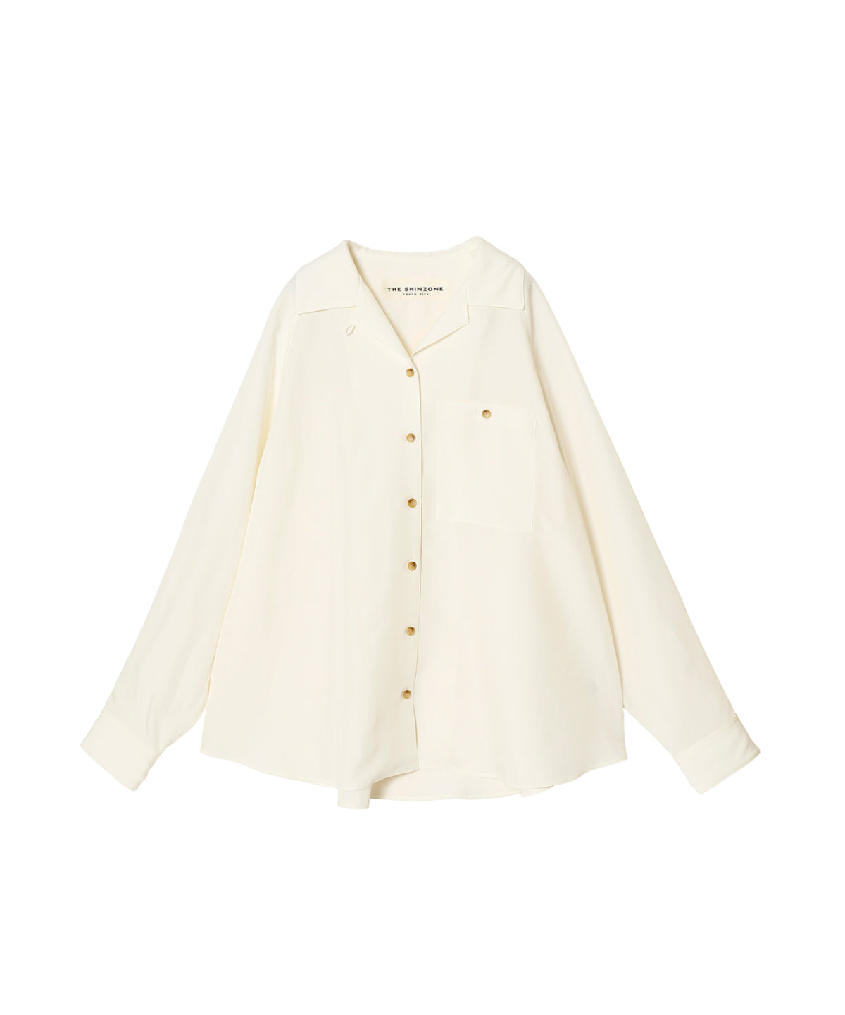 OPEN COLLAR SHIRT