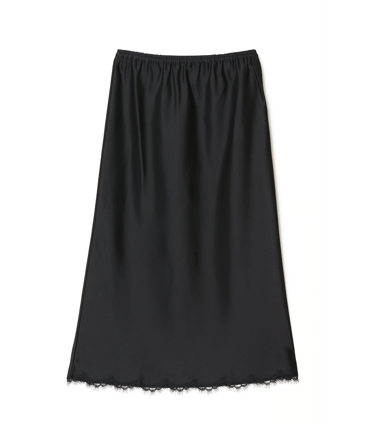 SATIN LEAVERS LACE SKIRT - THE SHINZONE (ザ シンゾーン) - bottom