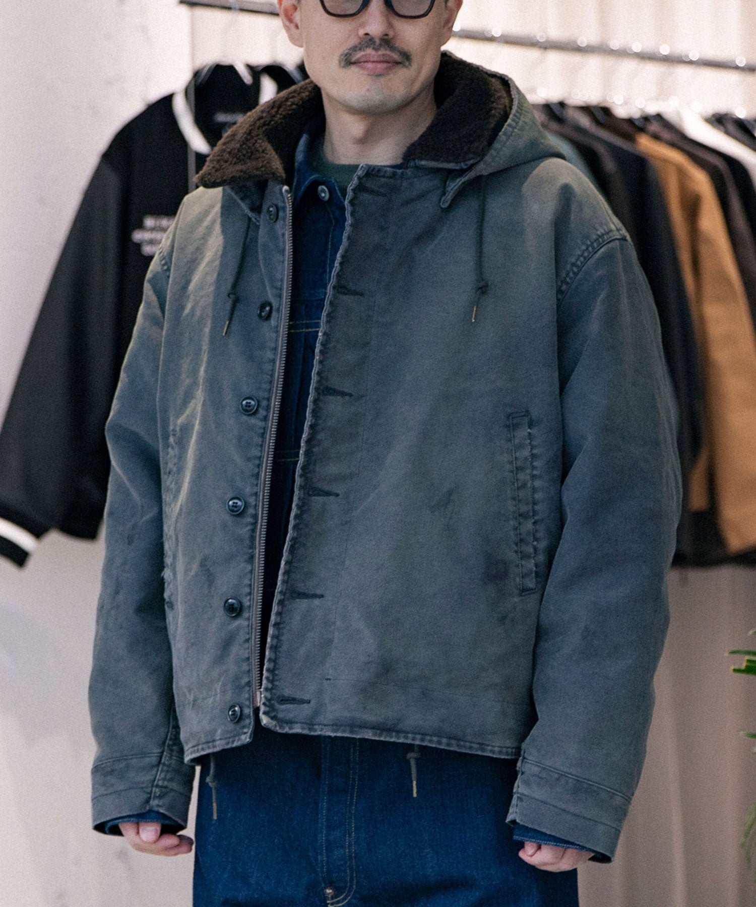 Vintage FN Deck Jacket - A.PRESSE (アプレッセ) - outer (アウター