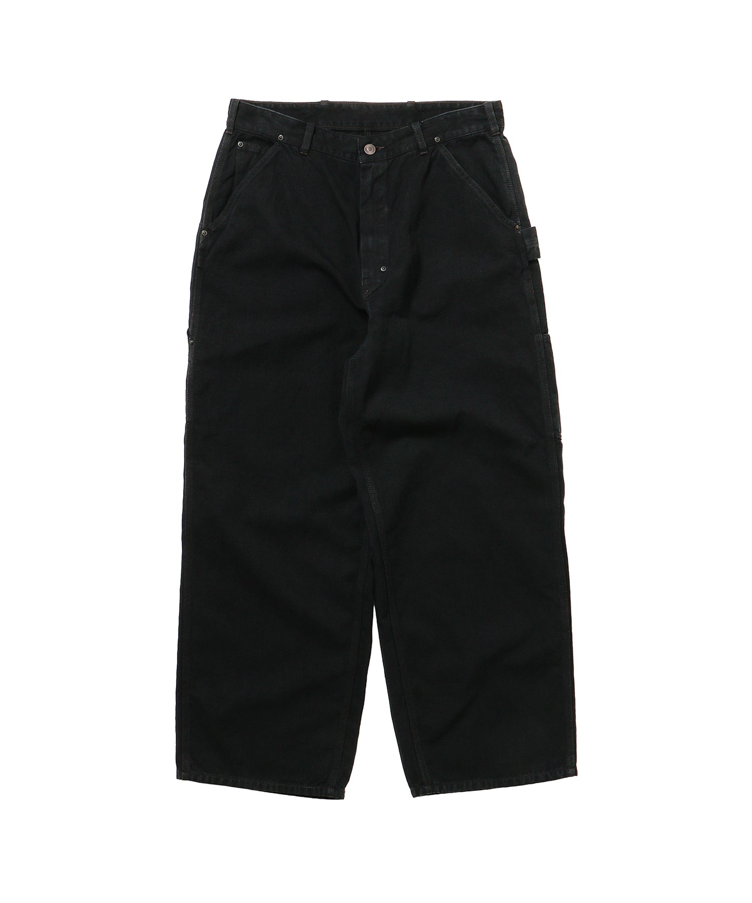 Vintage Silk Hemp Painter Pants - A.PRESSE (アプレッセ) - bottom