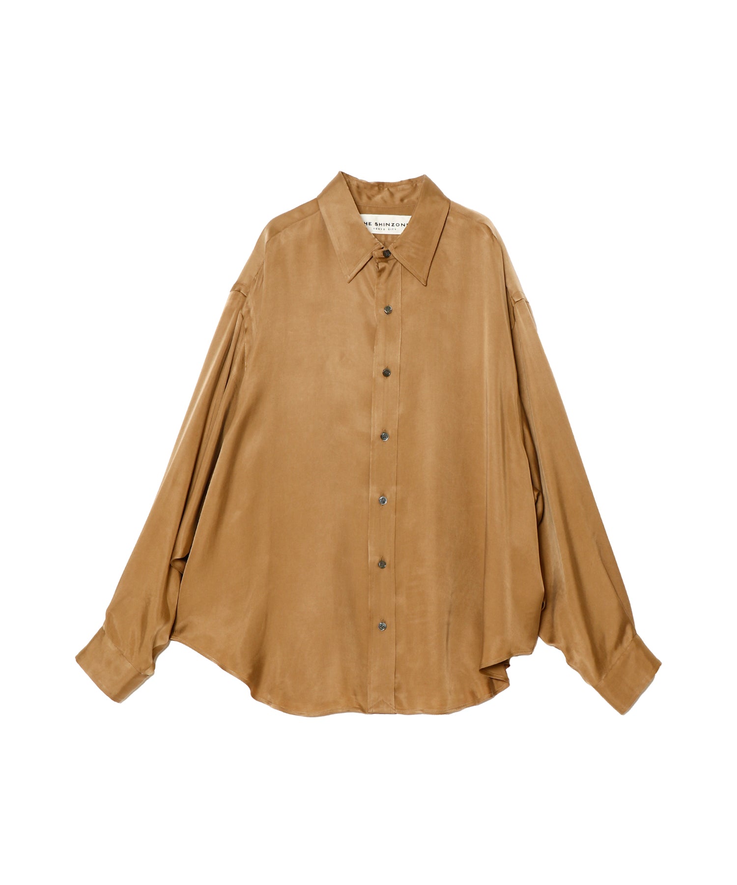 SILKY CUPRA SHIRT - THE SHINZONE (ザ シンゾーン) - tops (トップス