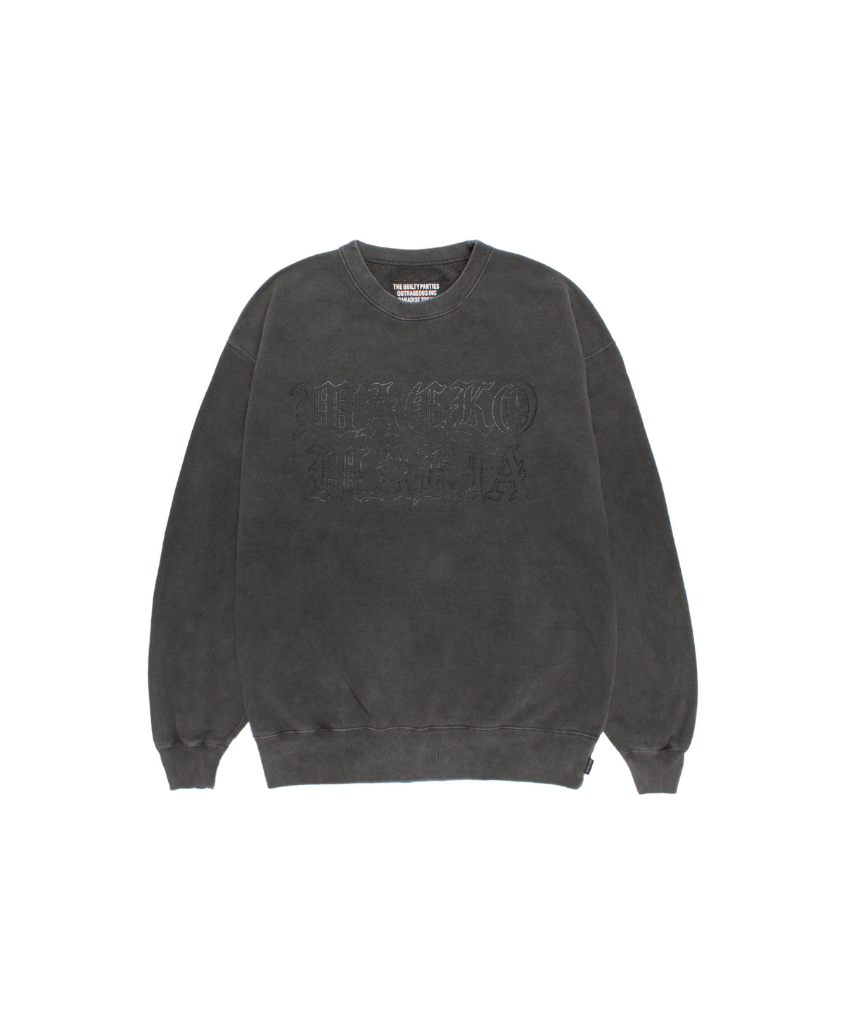 WASHED HEAVY WEIGHT SWEAT SHIRT