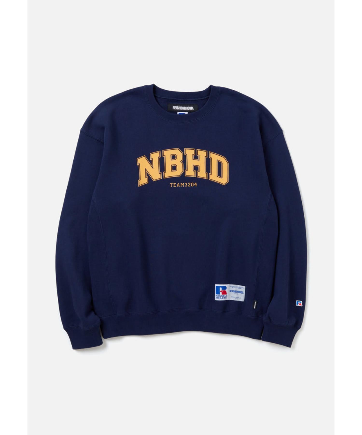 NH X RUSSELL ATHLETIC . SWEATSHIRT LS - NEIGHBORHOOD 