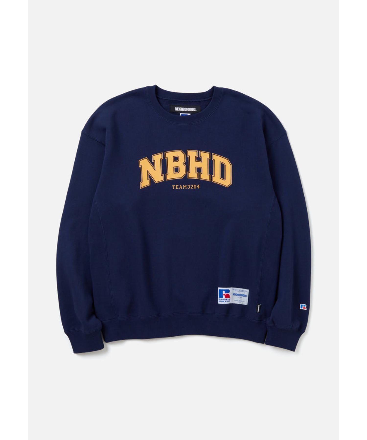 NH X RUSSELL ATHLETIC . SWEATSHIRT LS