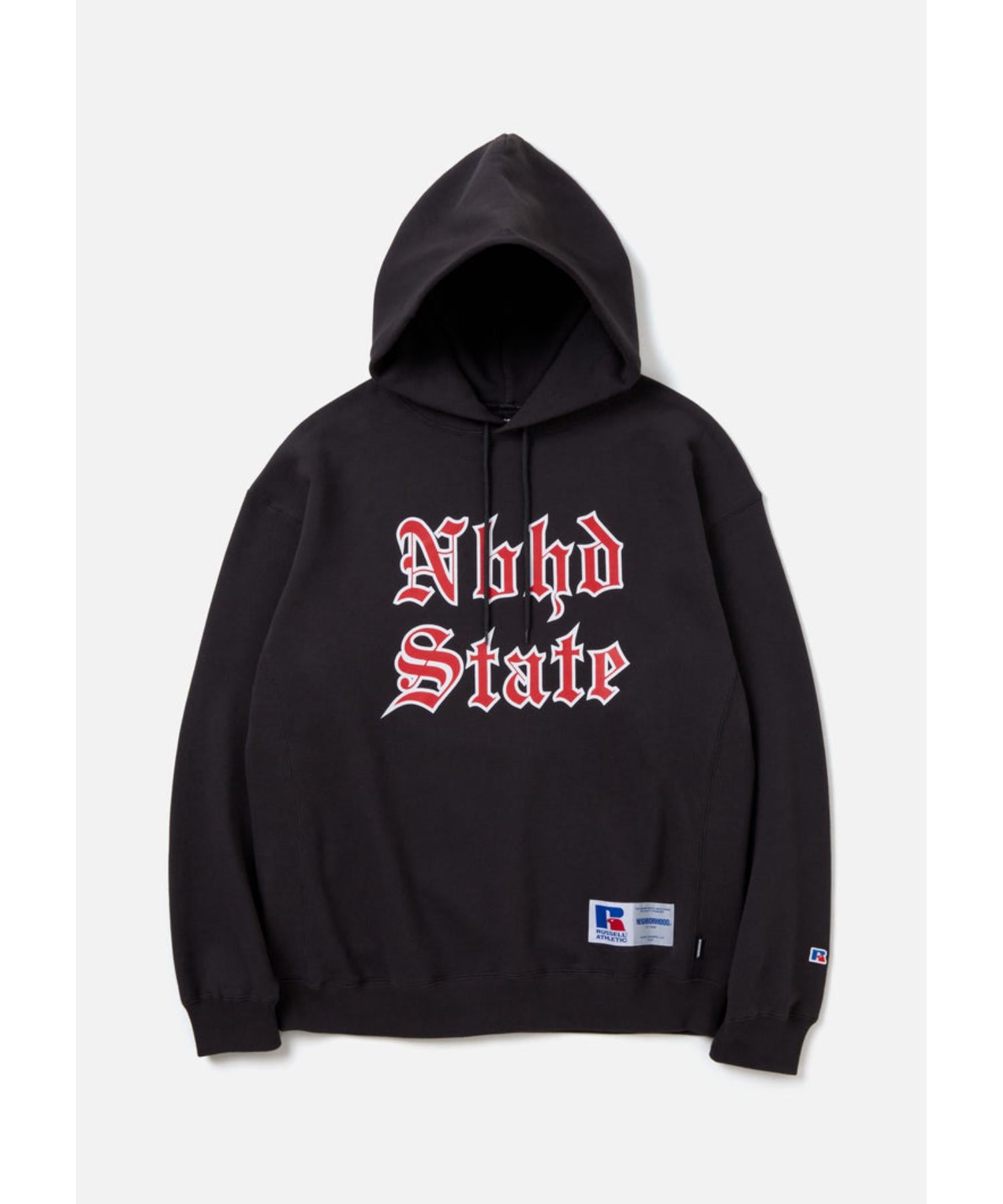 NH X RUSSELL ATHLETIC . SWEATPARKA LS