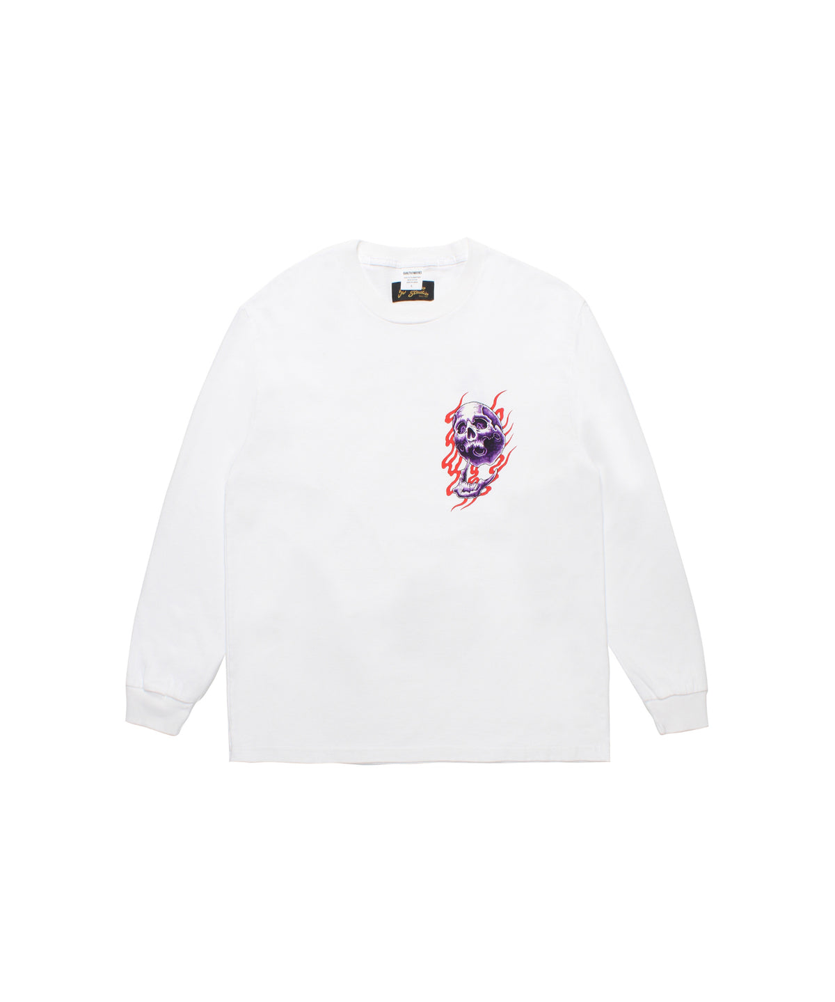 56 TATTOO STUDIO / WASHED HEAVY WEIGHT LONG SLEEVE T-SHIRT