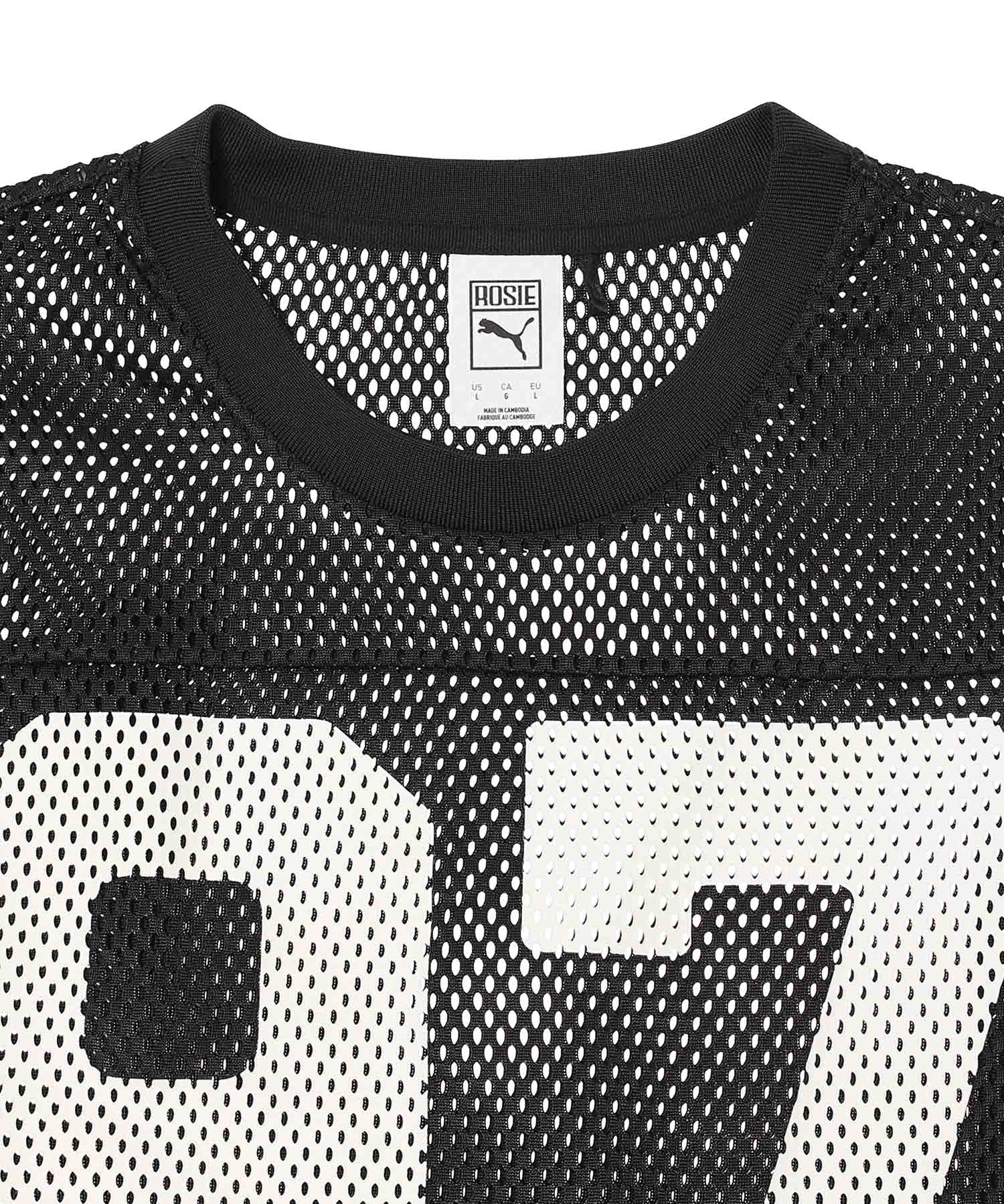 PUMA x ROSE RELAXED MESH TOP