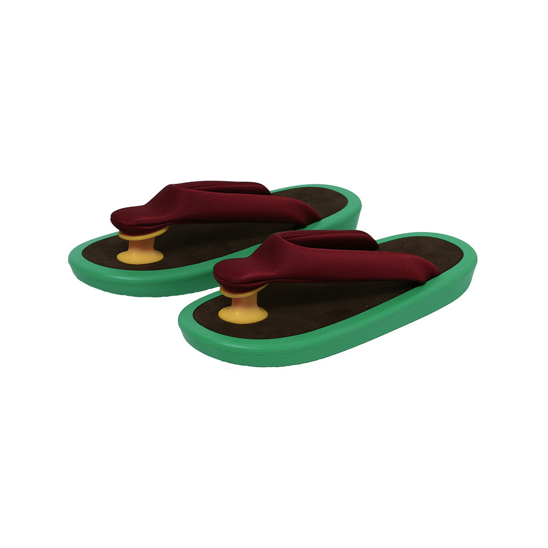 OJOJO 01 / ワイン/黄/緑/EX茶