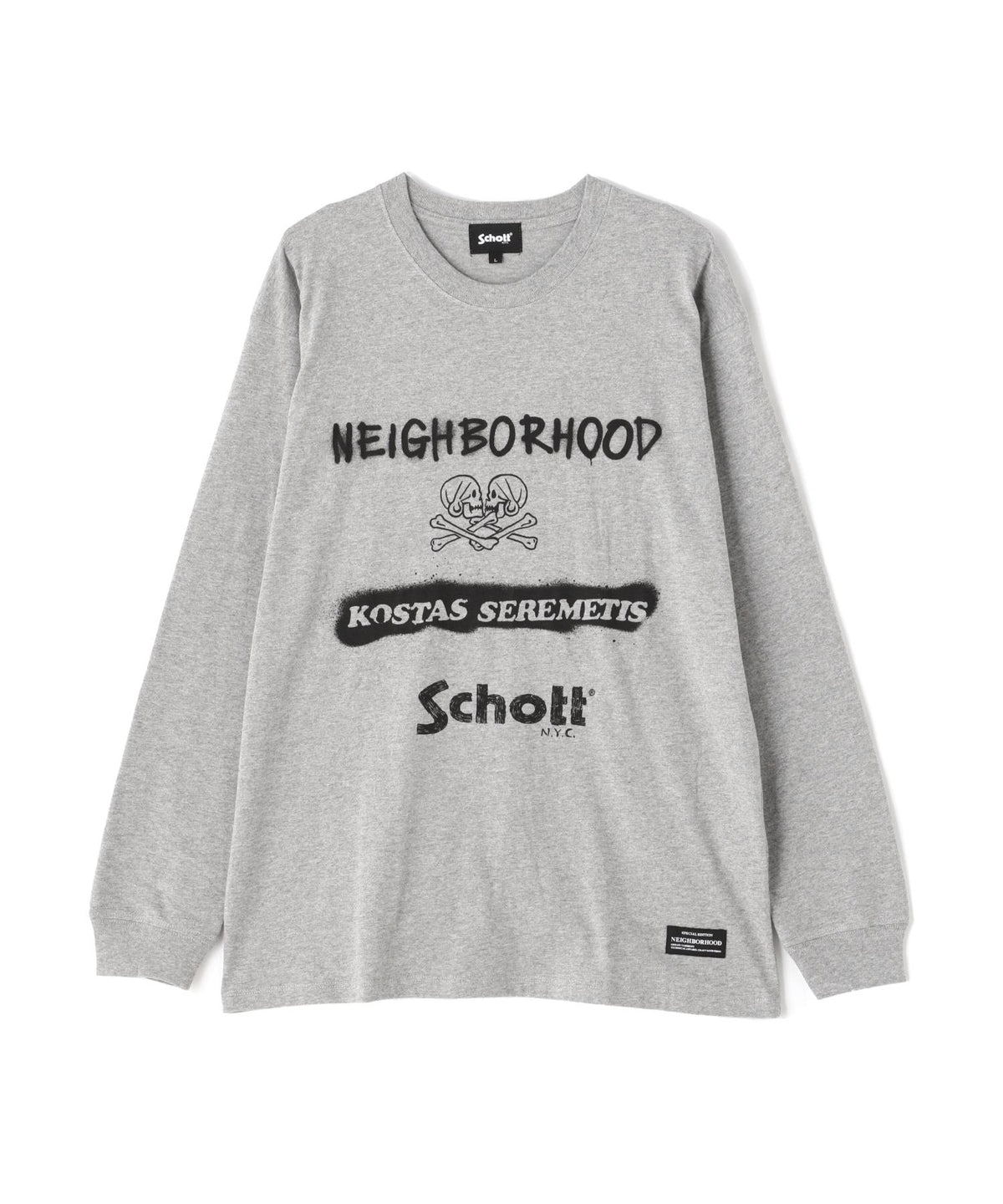 NH X Schott X KOSTAS SEREMETIS . TEE LS