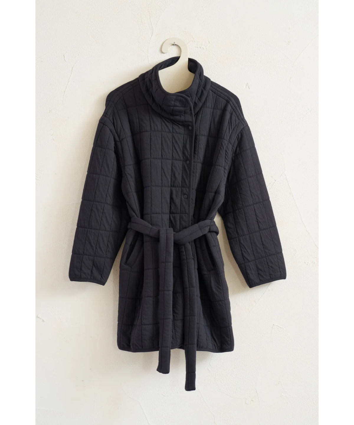 Quilt Jacquard Coat