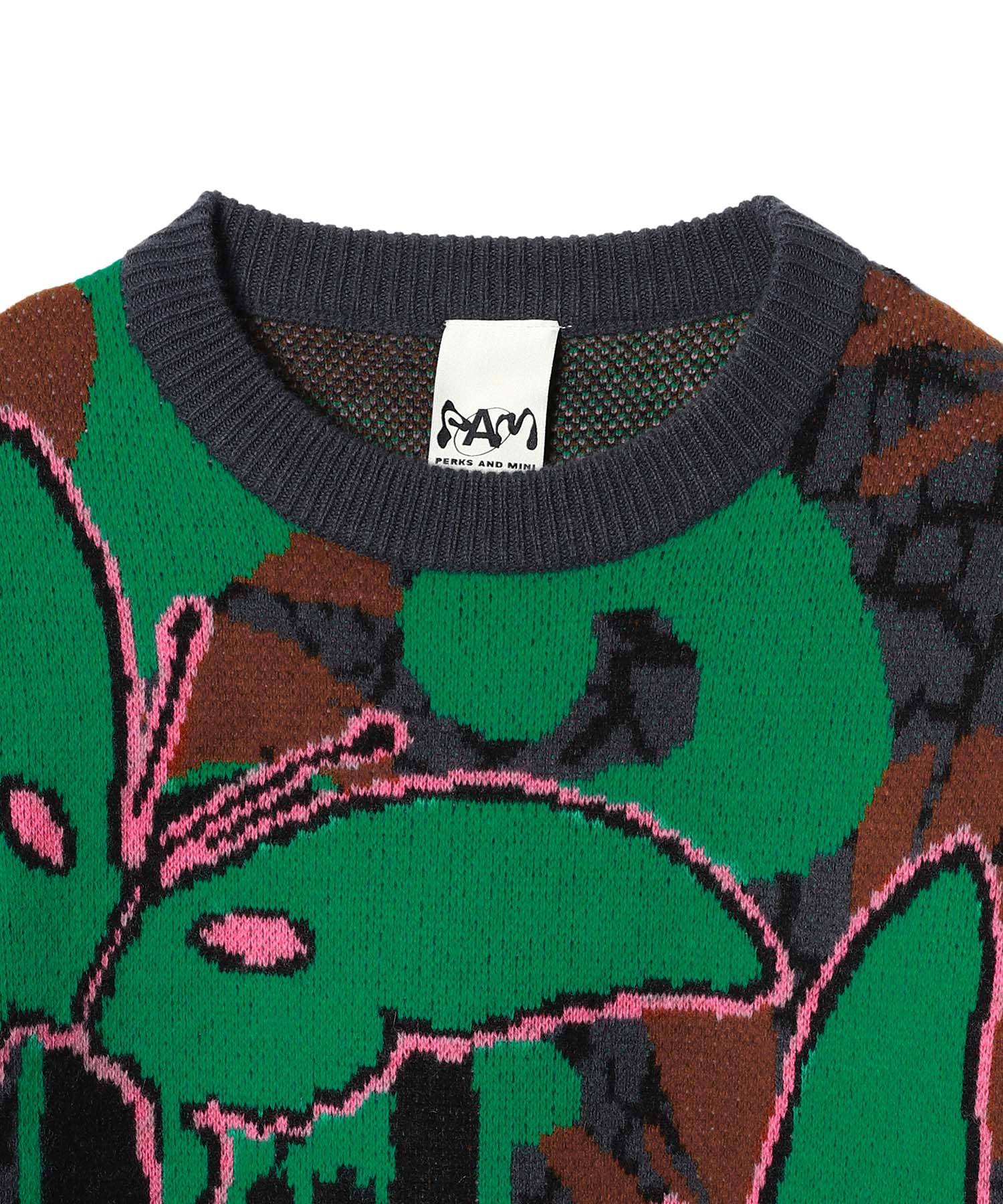 Coppice Graphic Crew Neck Knit