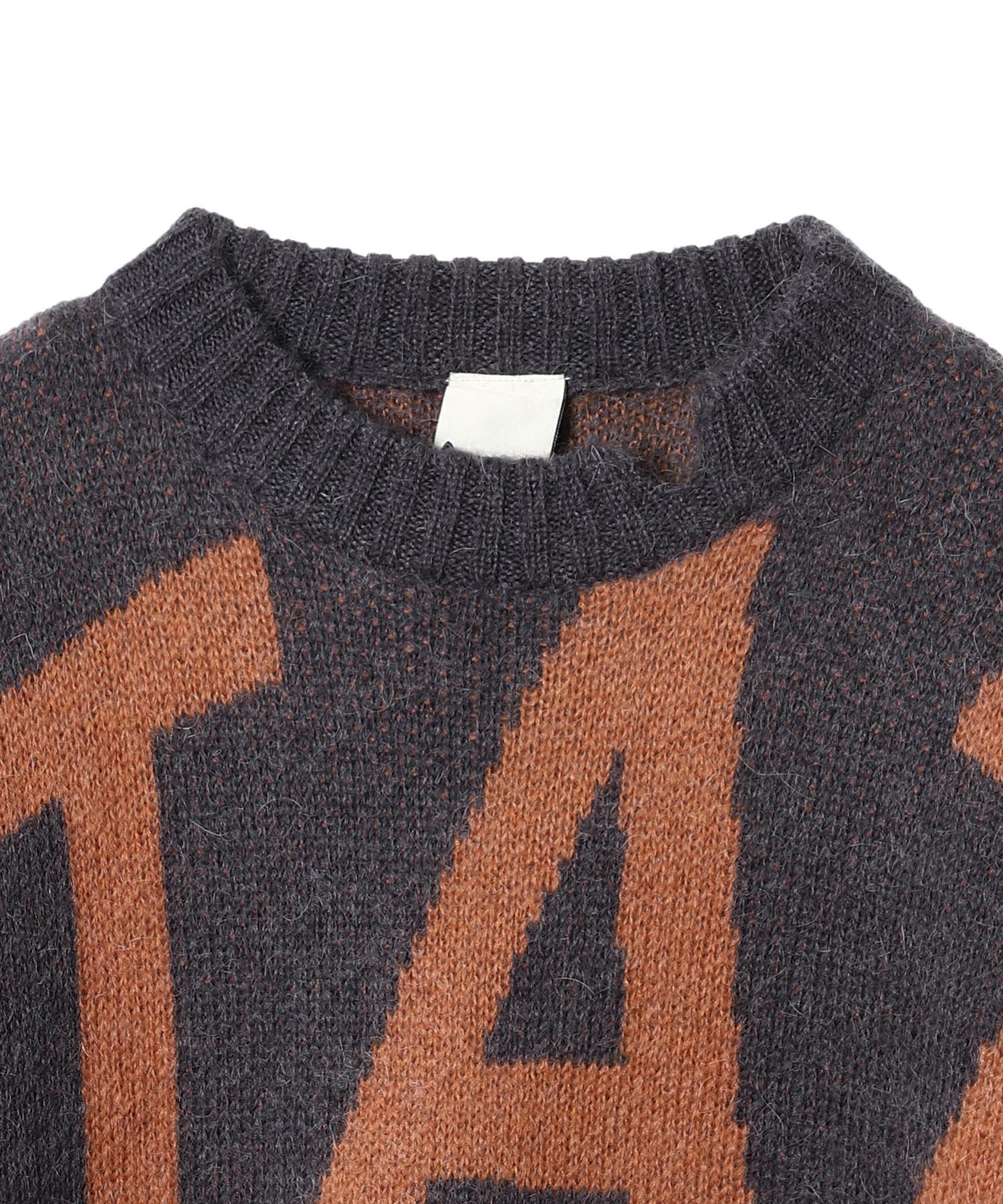 Mutate Distressed Crew Neck Knit