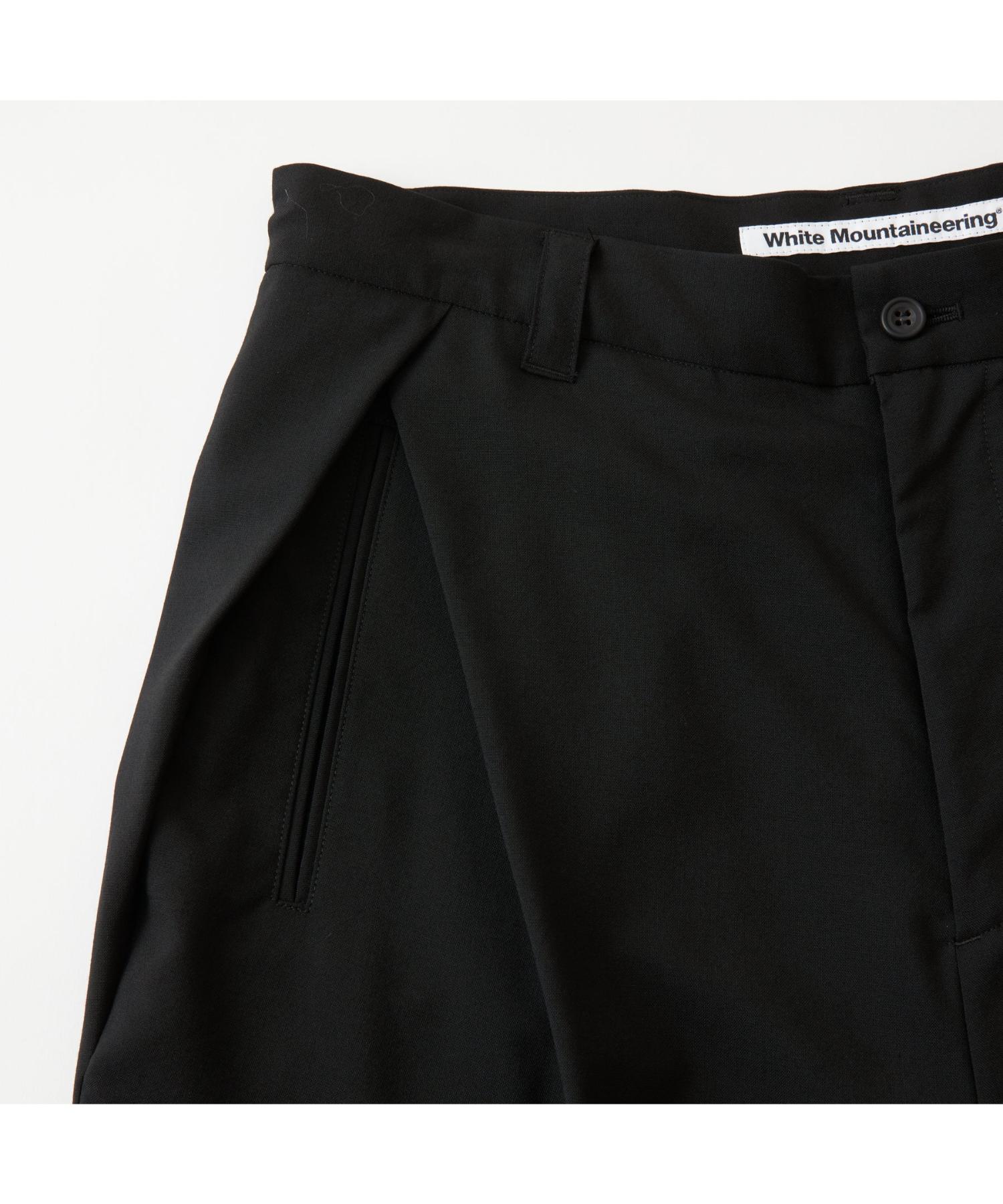 TROPICAL WOOL 2 TUCK PANTS