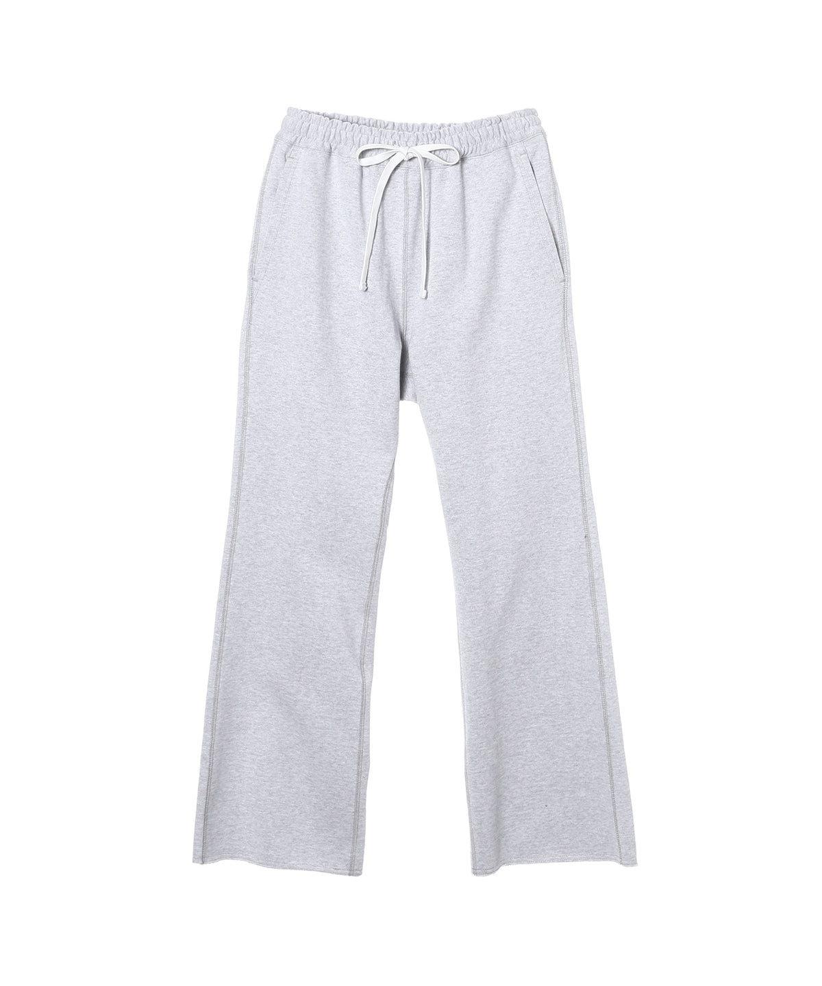 オーガニックコットンヘビー吊裏毛 / フレアド ジムパンツ