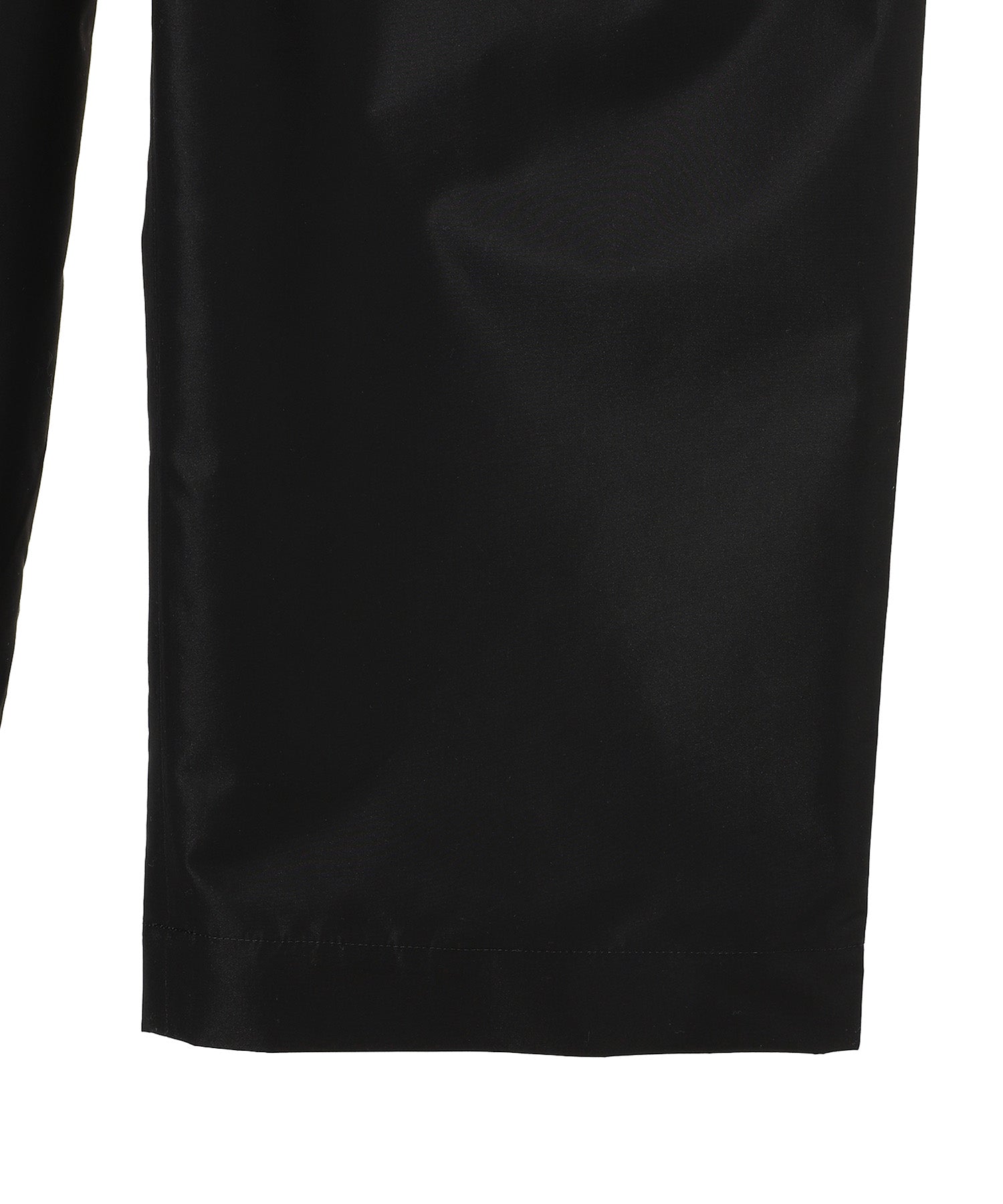 EGYPTIAN COTTON × RECYCLE POLYESTER WEATHER-CLOTH TRIPLE PLEATED EASY TROUSERS