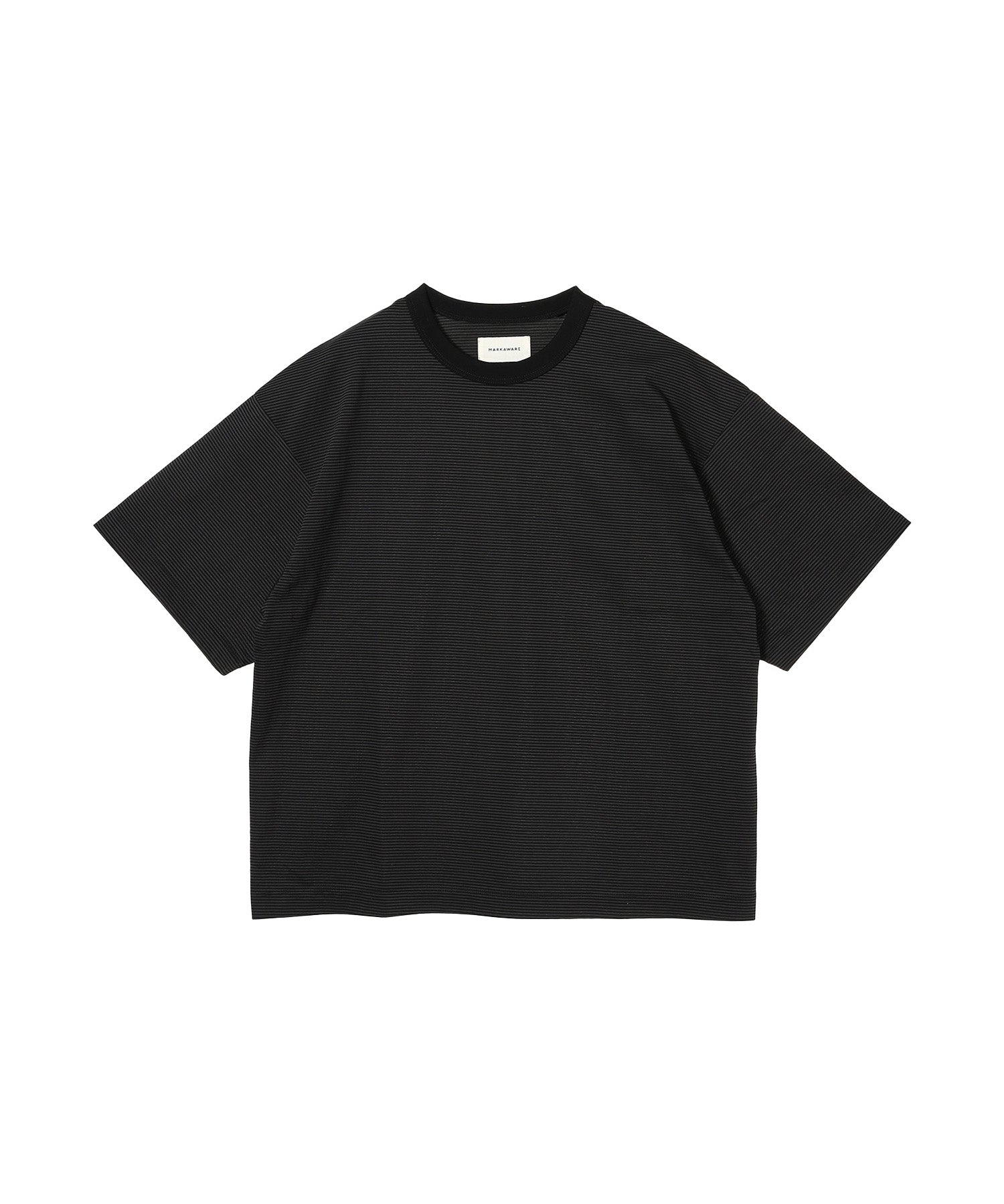 ORGANIC SUPIMA BORDER COMFORT FIT Tee - MARKAWARE (マーカ