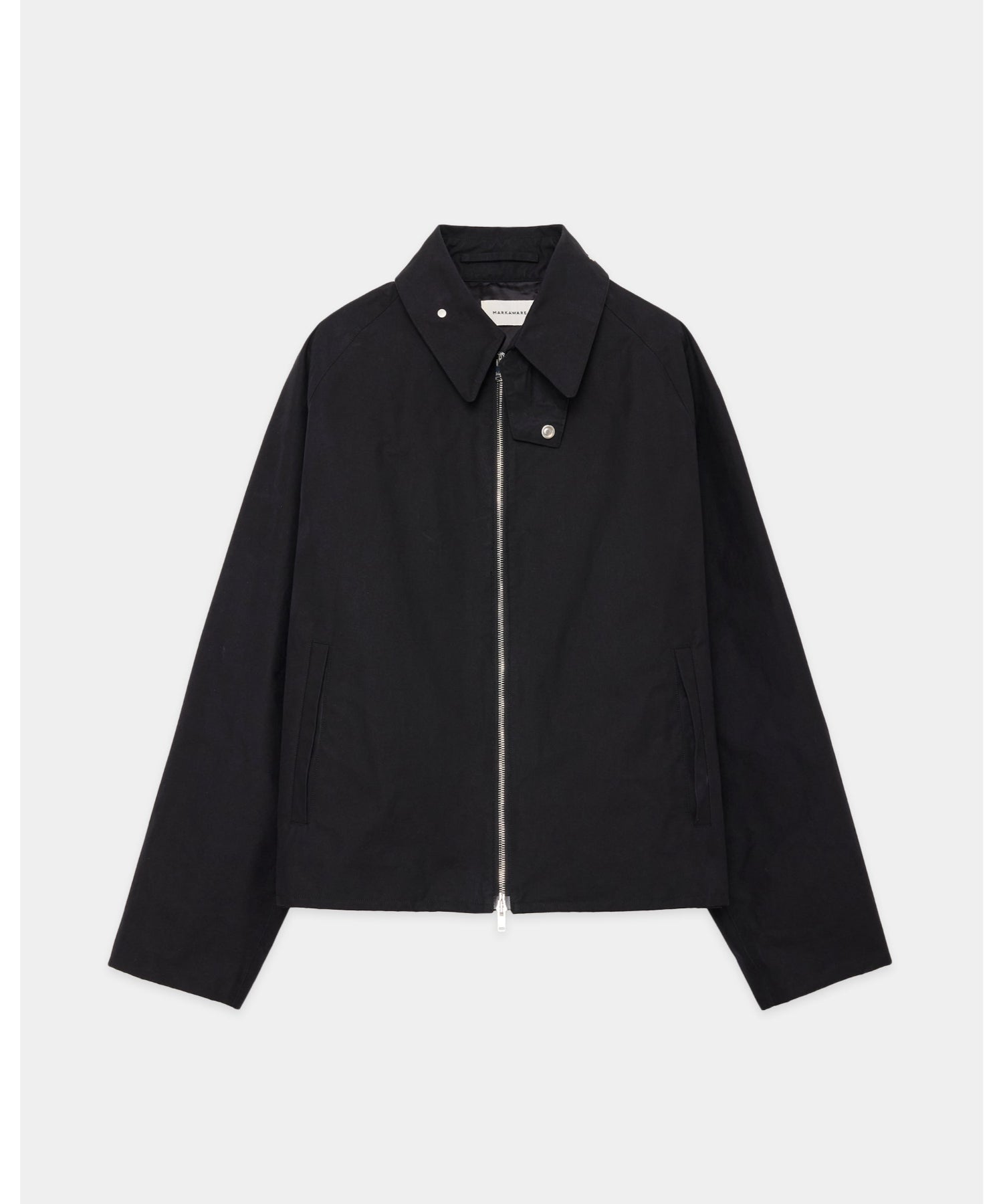 Organic Cotton Heavy All Weather Cloth Zip Up Jacket - MARKAWARE