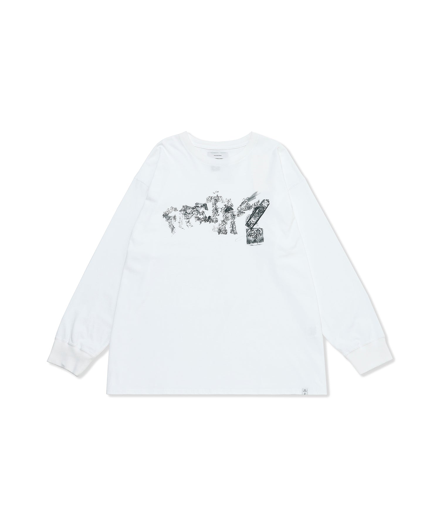 EY GRAPHIC LONG SLEEVE BASIC TEE