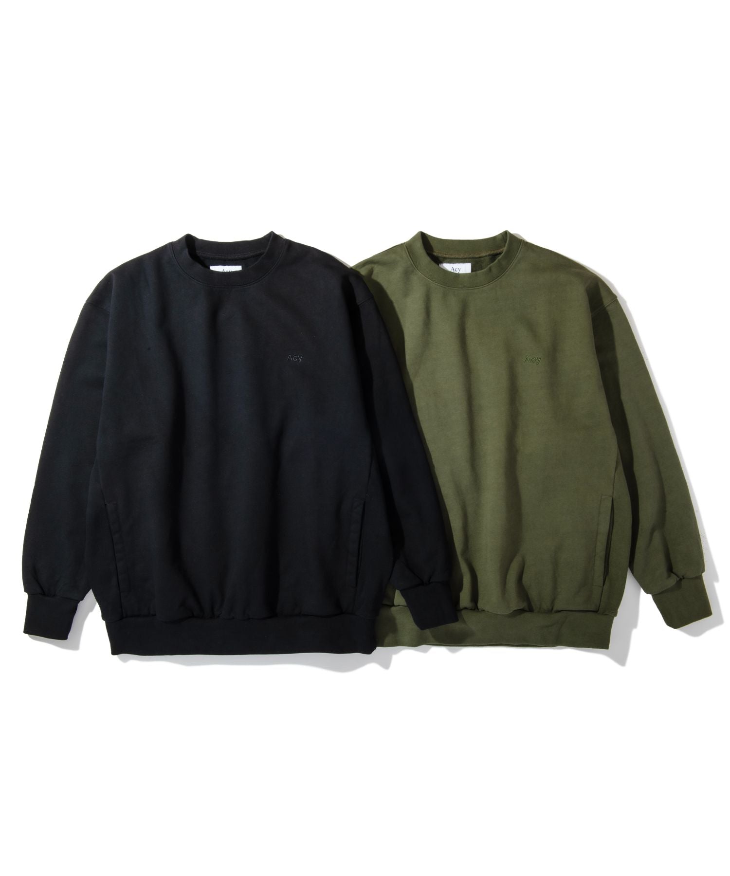 Garment Dye Crew Neck Sweat